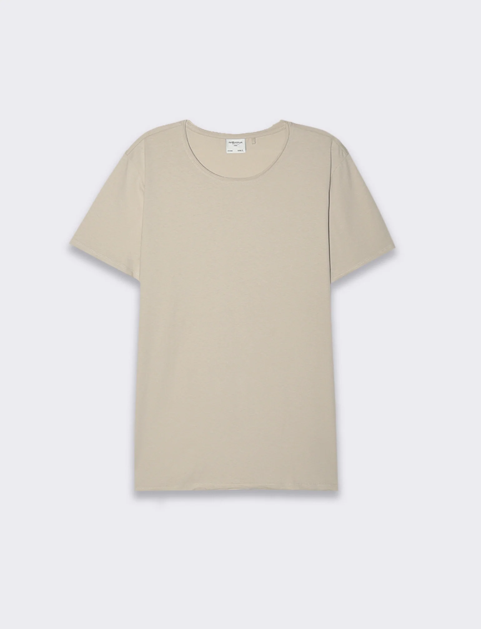 T-SHIRT ORLI TAGLIO VIVO REGULAR FIT - Grigio ghiaccio - Image 2