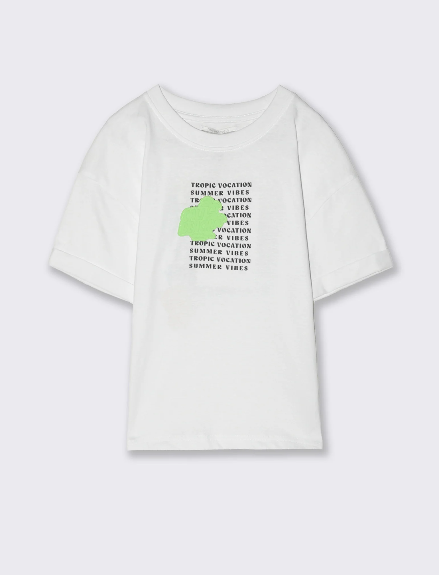 T-shirt patch gommati da bambino - Bianco - Image 3