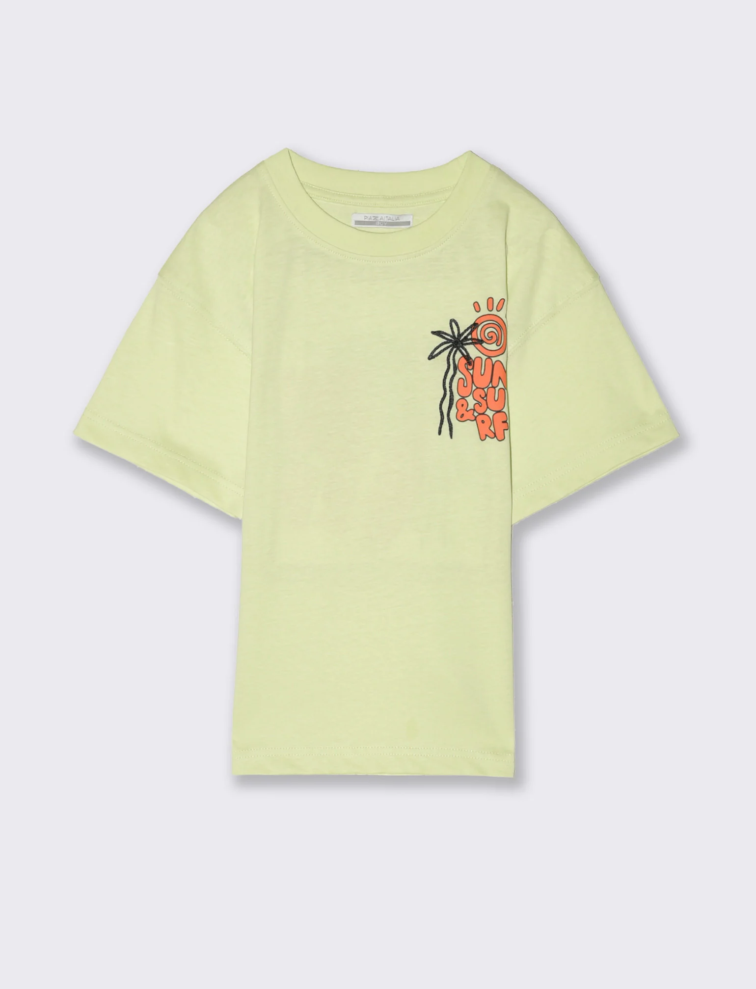 T-shirt patch gommati da bambino - Giallo - Image 4