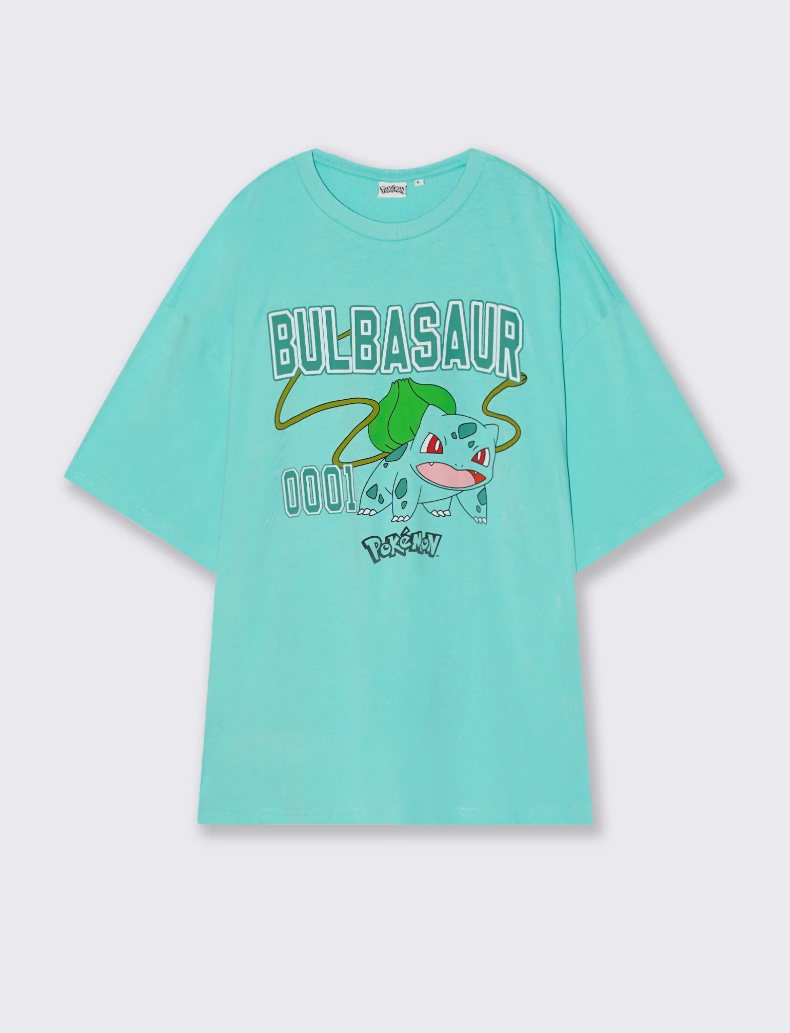 T-shirt Pokemon girocollo maniche corte - Verde - Image 2