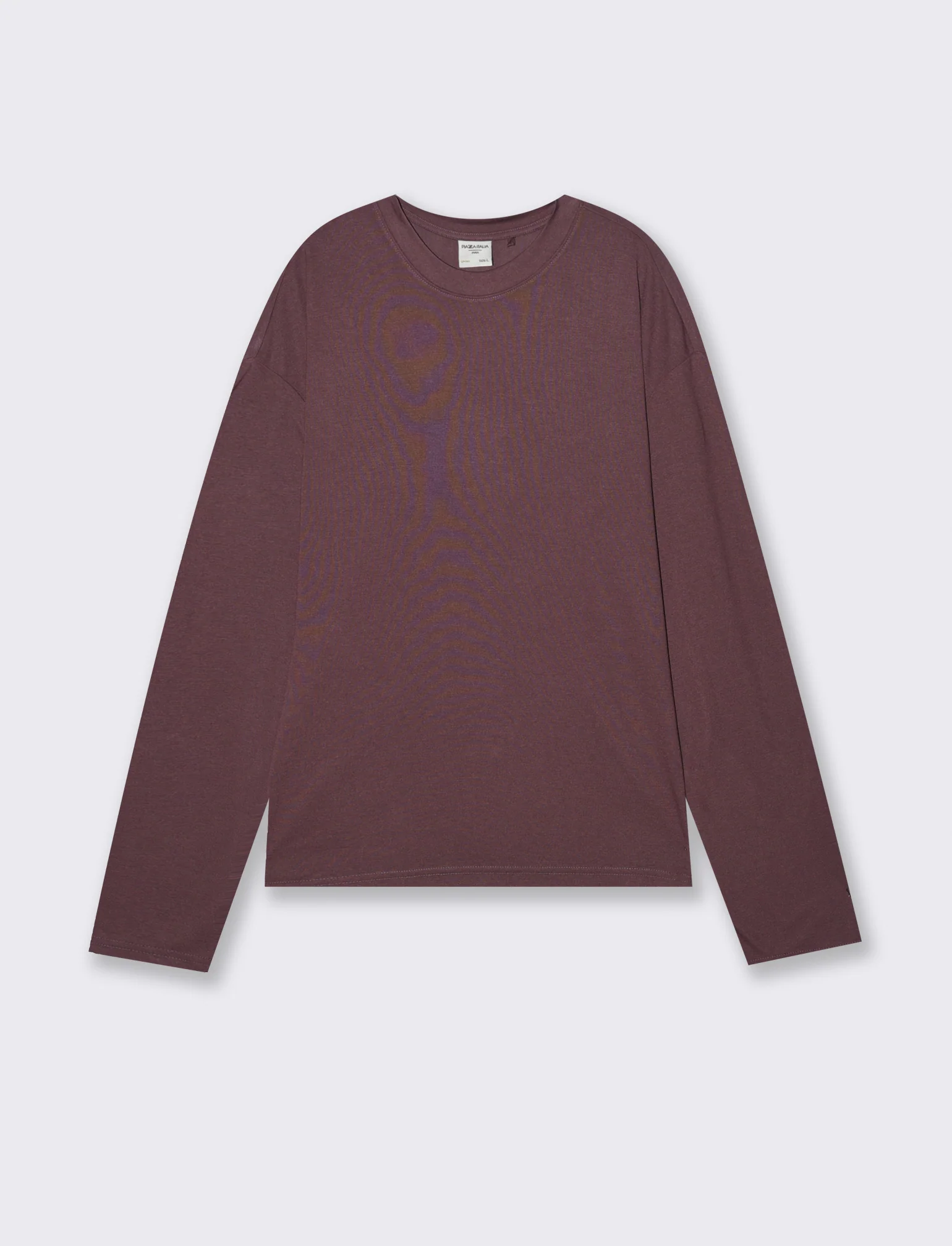 T-SHIRT RELAXED FIT - Bordeaux