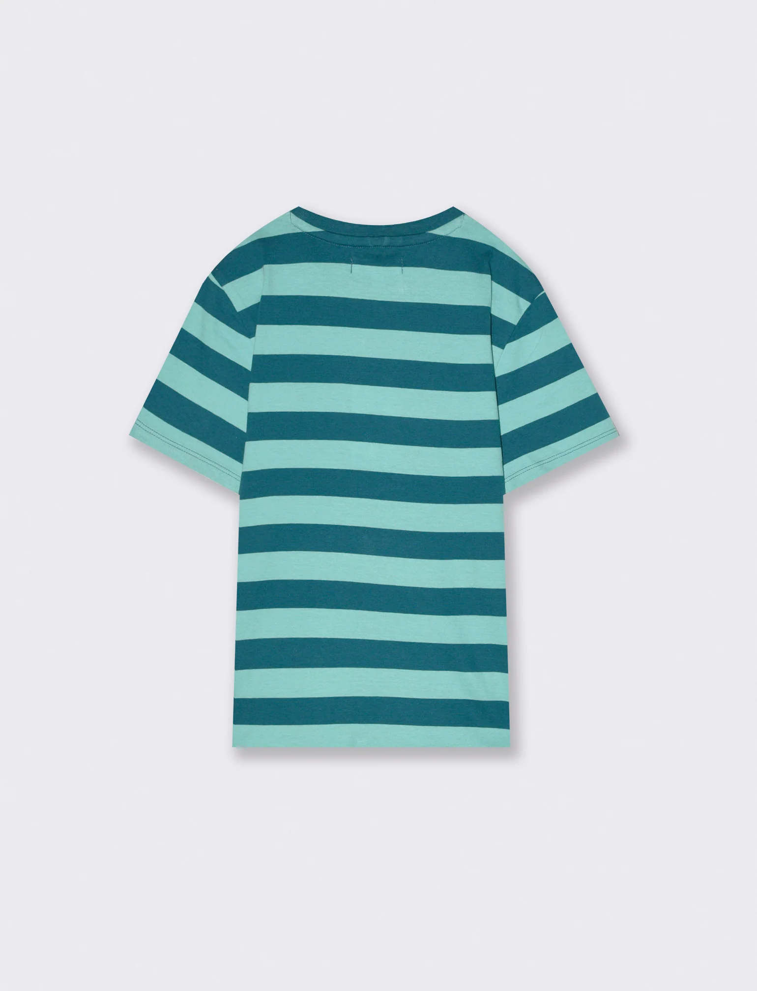 T-shirt rigata da bambino - Verde acqua - Image 2