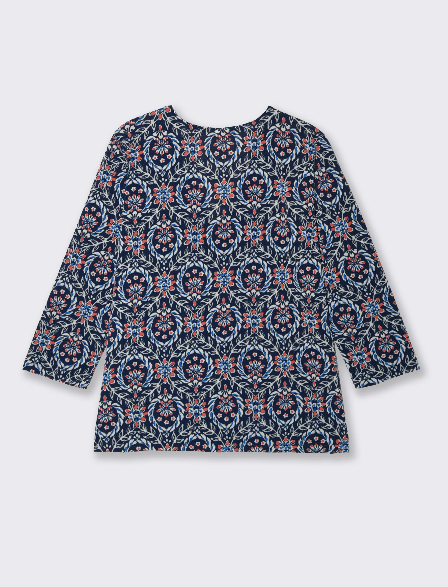 T-Shirt Scollo a V 3/4 Manica Comoda - var 1 - Image 3