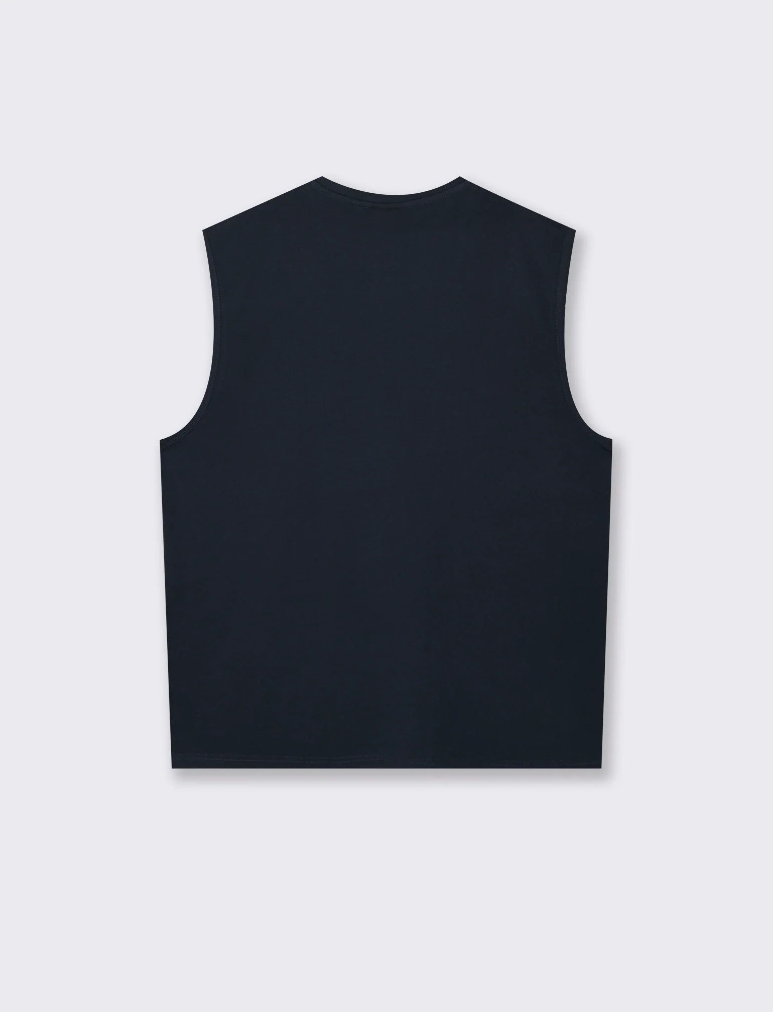 T-shirt senza maniche con stampa sweet years da uomo - Blu - Image 3