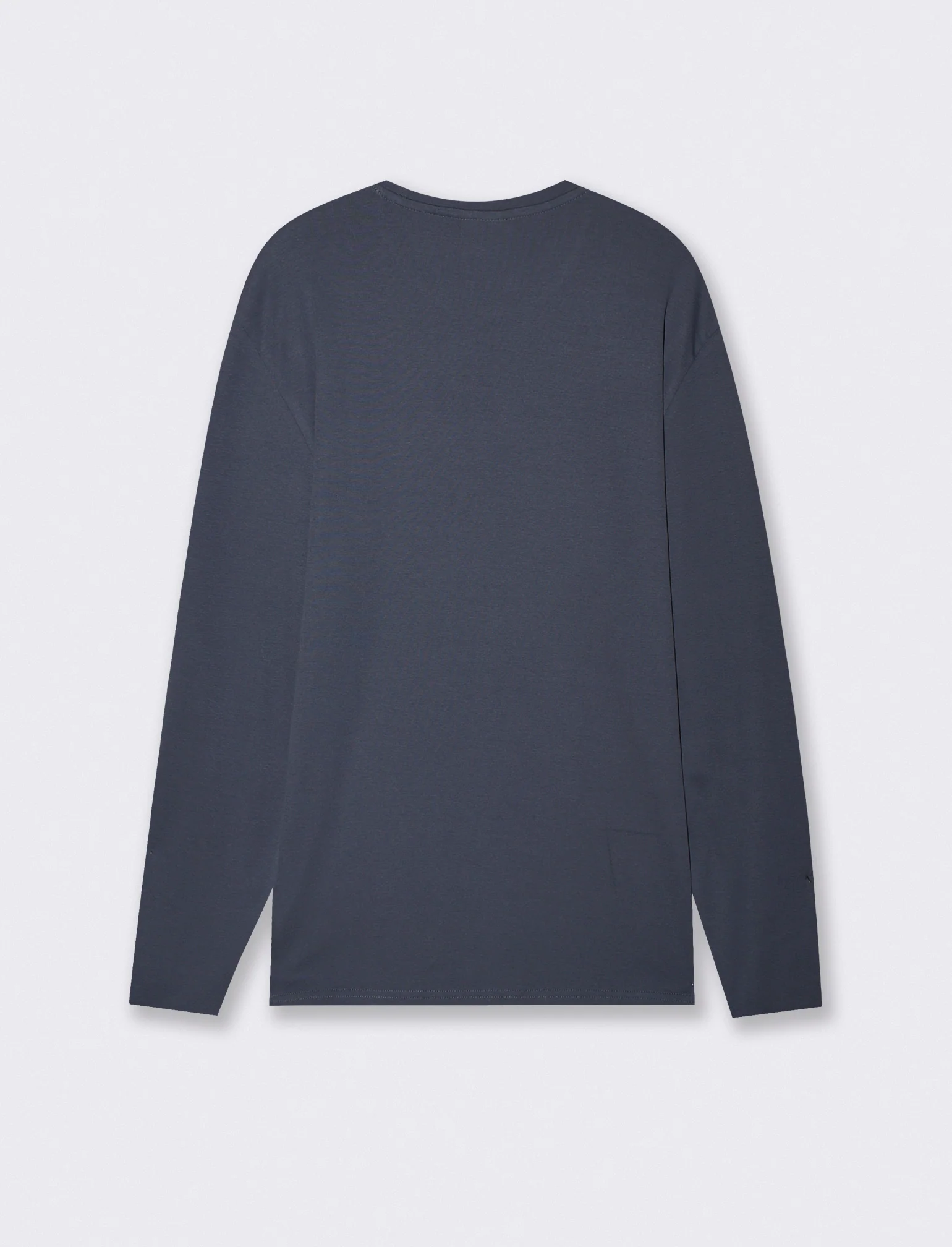 T-shirt slim fit a coste girocollo - Avion - Image 2