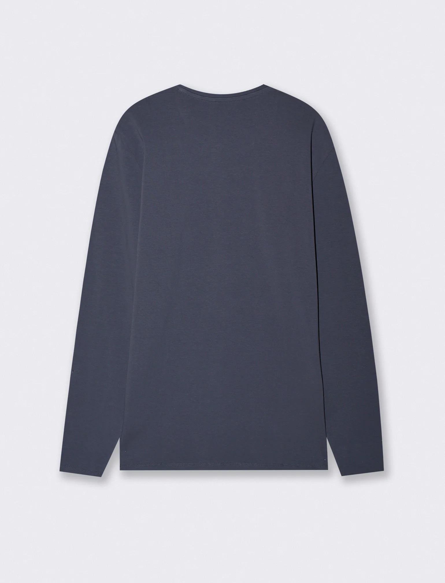 T-shirt slim fit maniche lunghe girocollo - Avion - Image 2