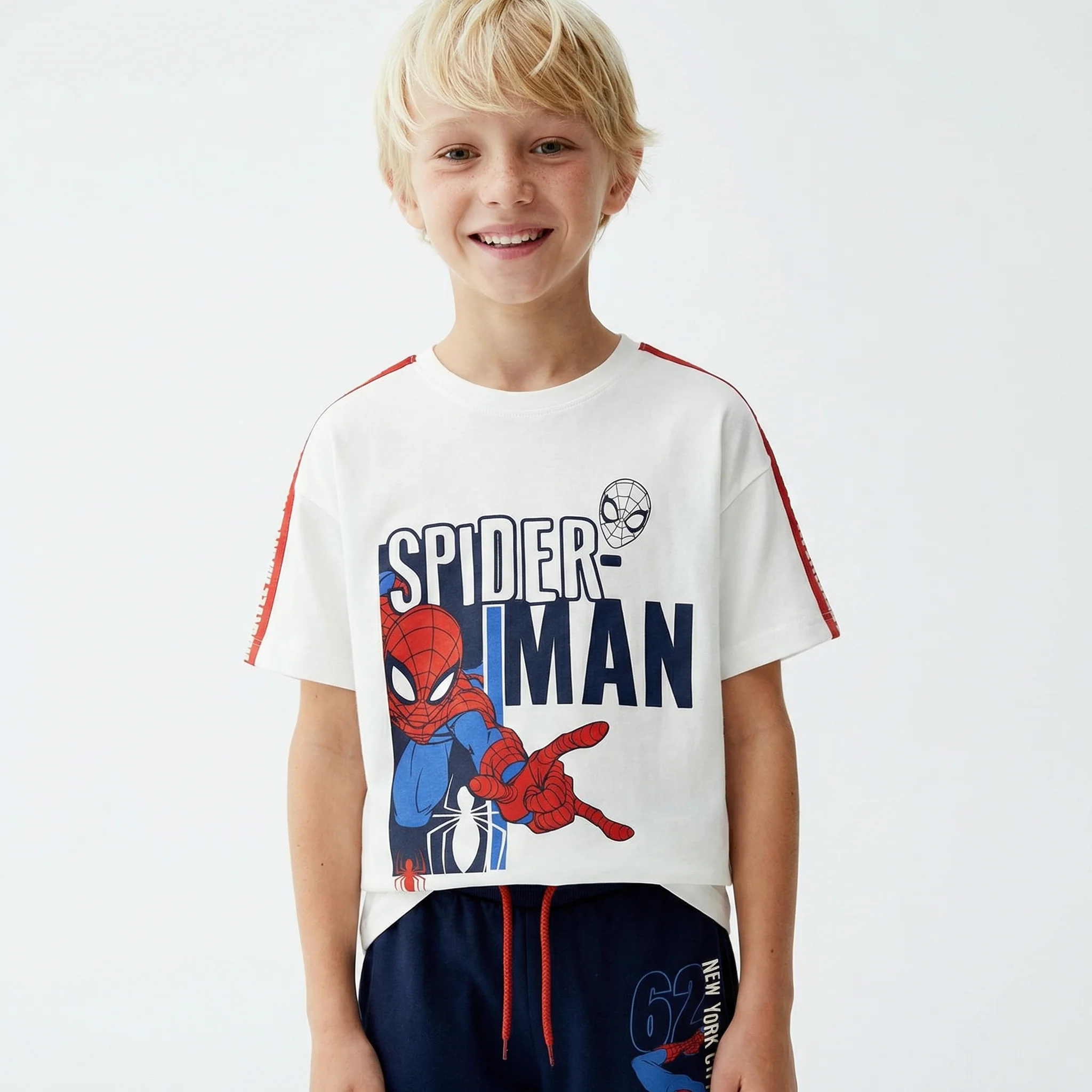 T-shirt Spider Man per giovani fan - Bianco - Image 3