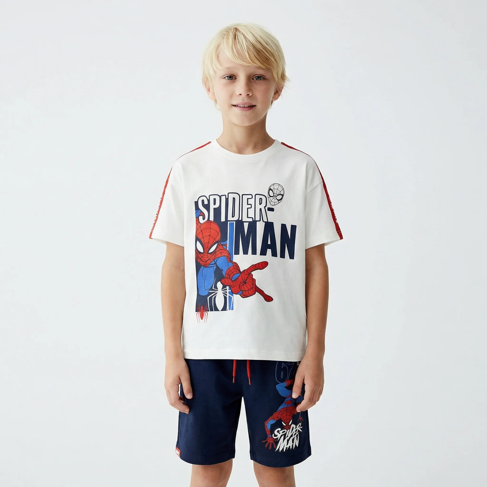 T-shirt Spider Man per giovani fan - Bianco - Image 4