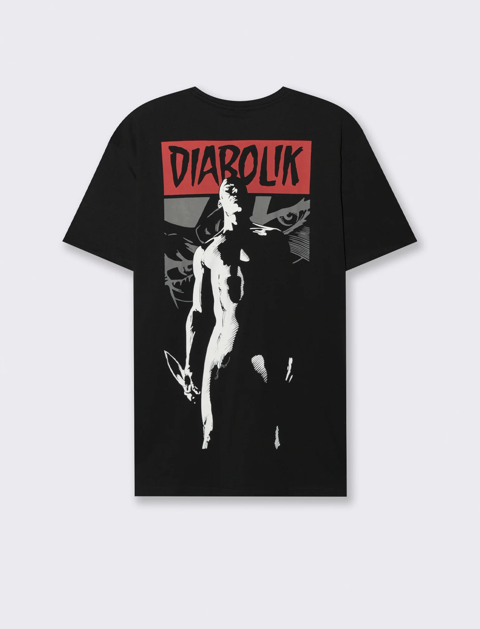 T-SHIRT STAMPA DIABOLIK - Nero - Image 3