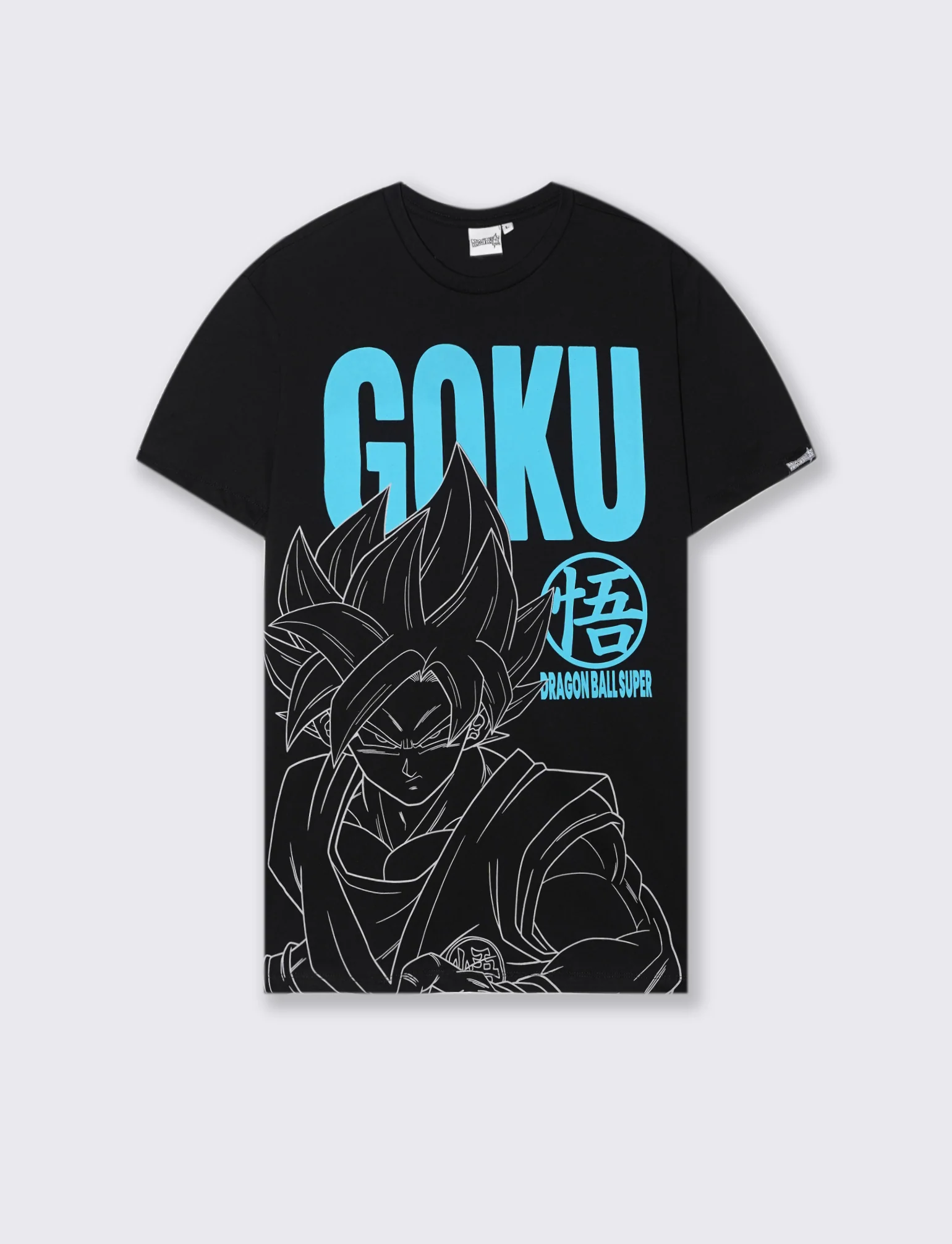 T-shirt stampa dragon ball da uomo - Nero - Image 4