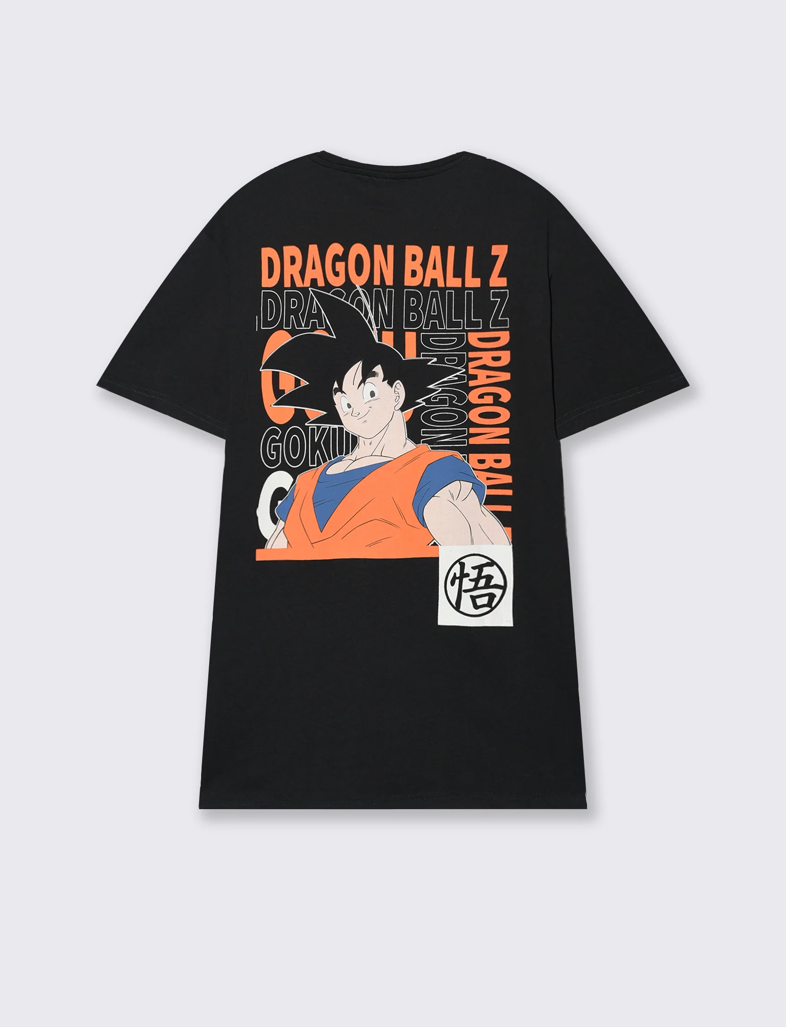 T-shirt stampa dragon ball da uomo - Nero - Image 5