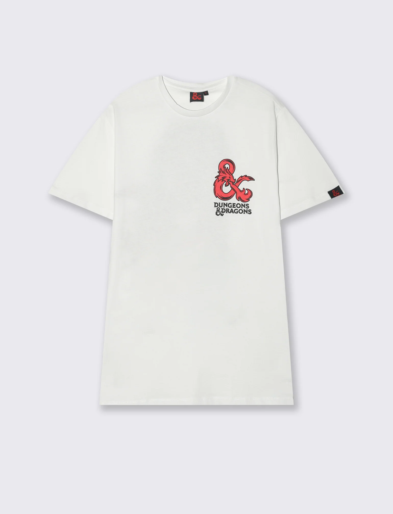 T-shirt stampa dungeonsanddragons/houseofdragon da uomo - Bianco - Image 4