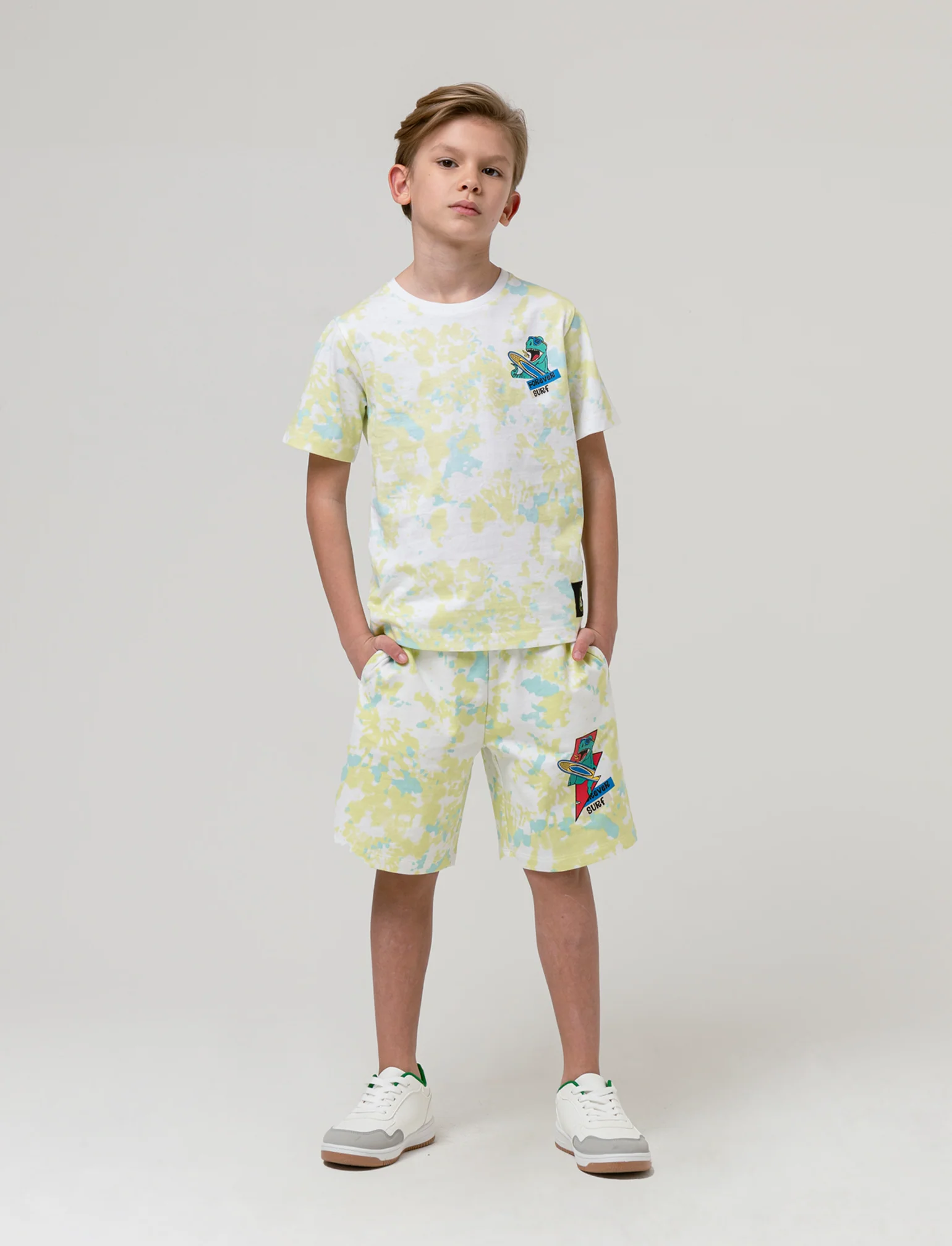 T-shirt stampa fantasia da bambino - Fantasia - Image 3