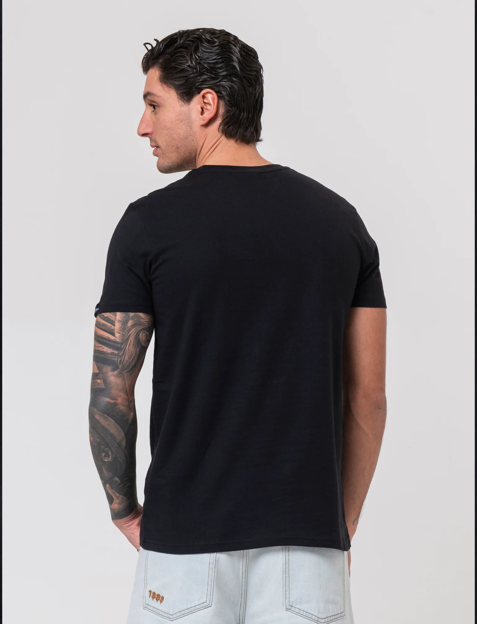 T-shirt stampa Junji Ito da uomo - Nero - Image 2