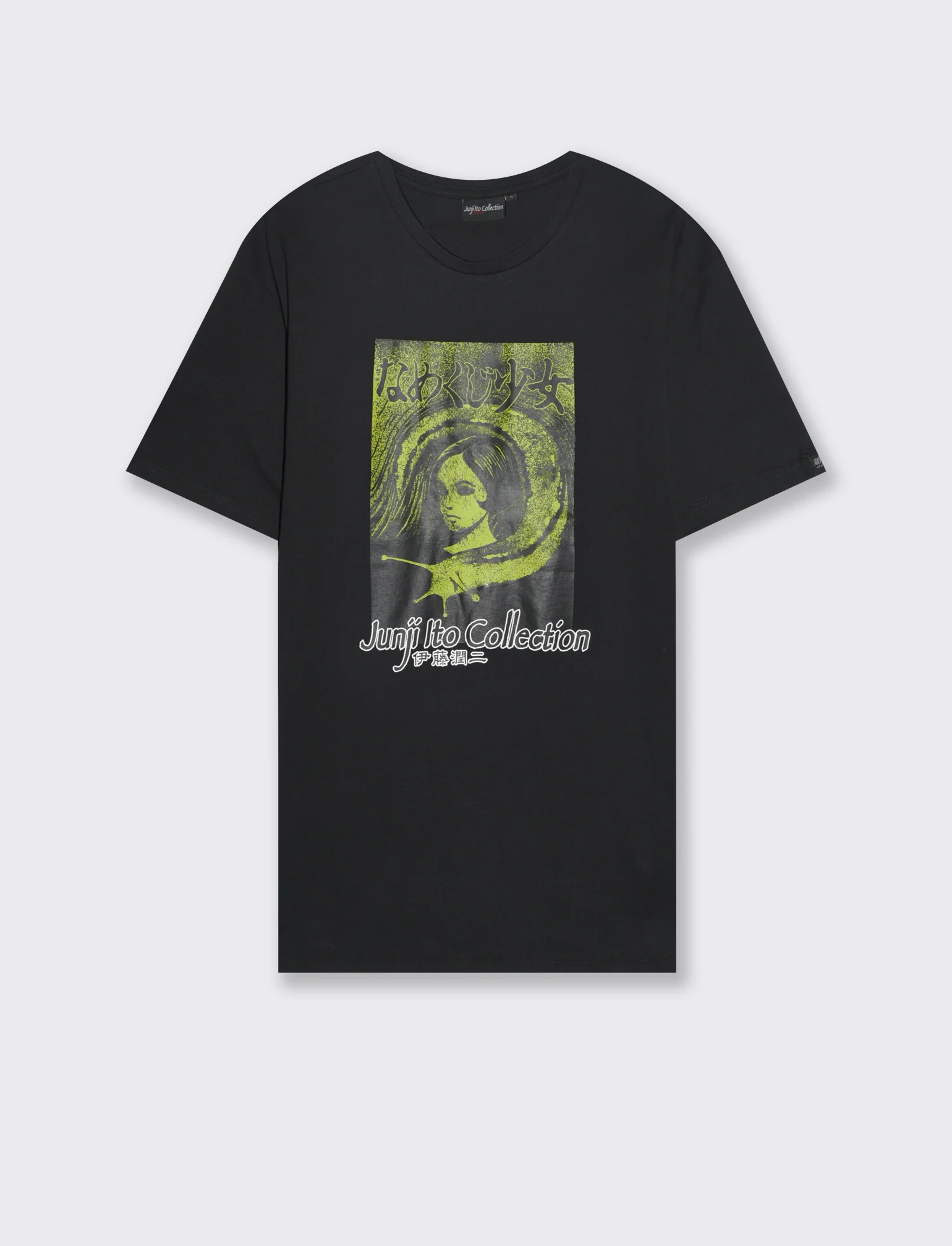 T-shirt stampa Junji Ito da uomo - Nero - Image 4