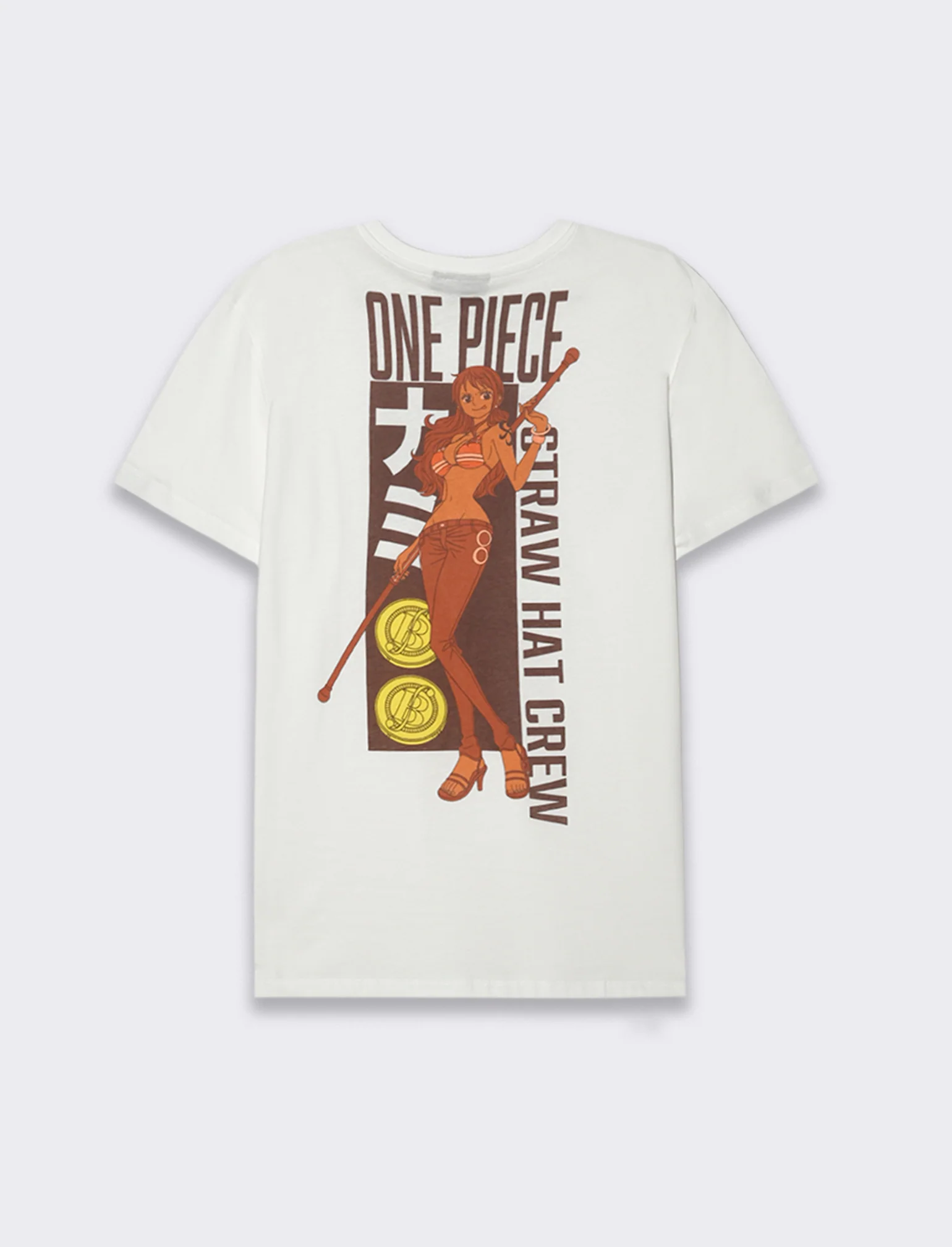 T-shirt stampa one piece da uomo - Bianco - Image 2