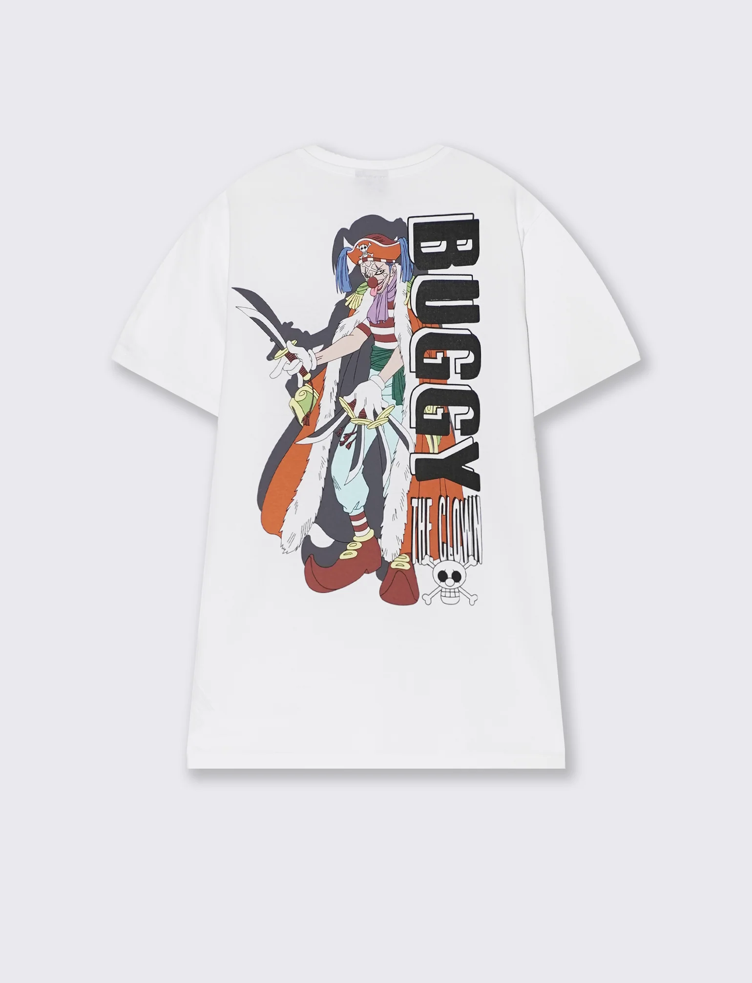 T-shirt stampa one piece da uomo - Bianco - Image 5