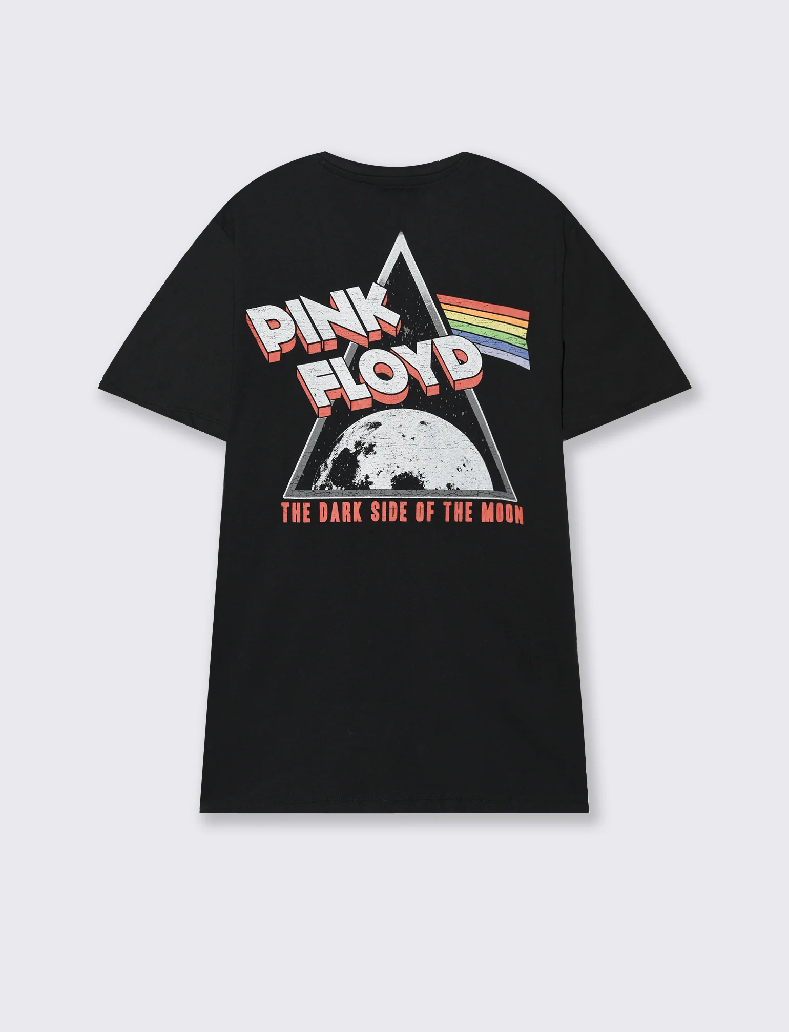 T-shirt stampa pink floyd da uomo - Nero - Image 5