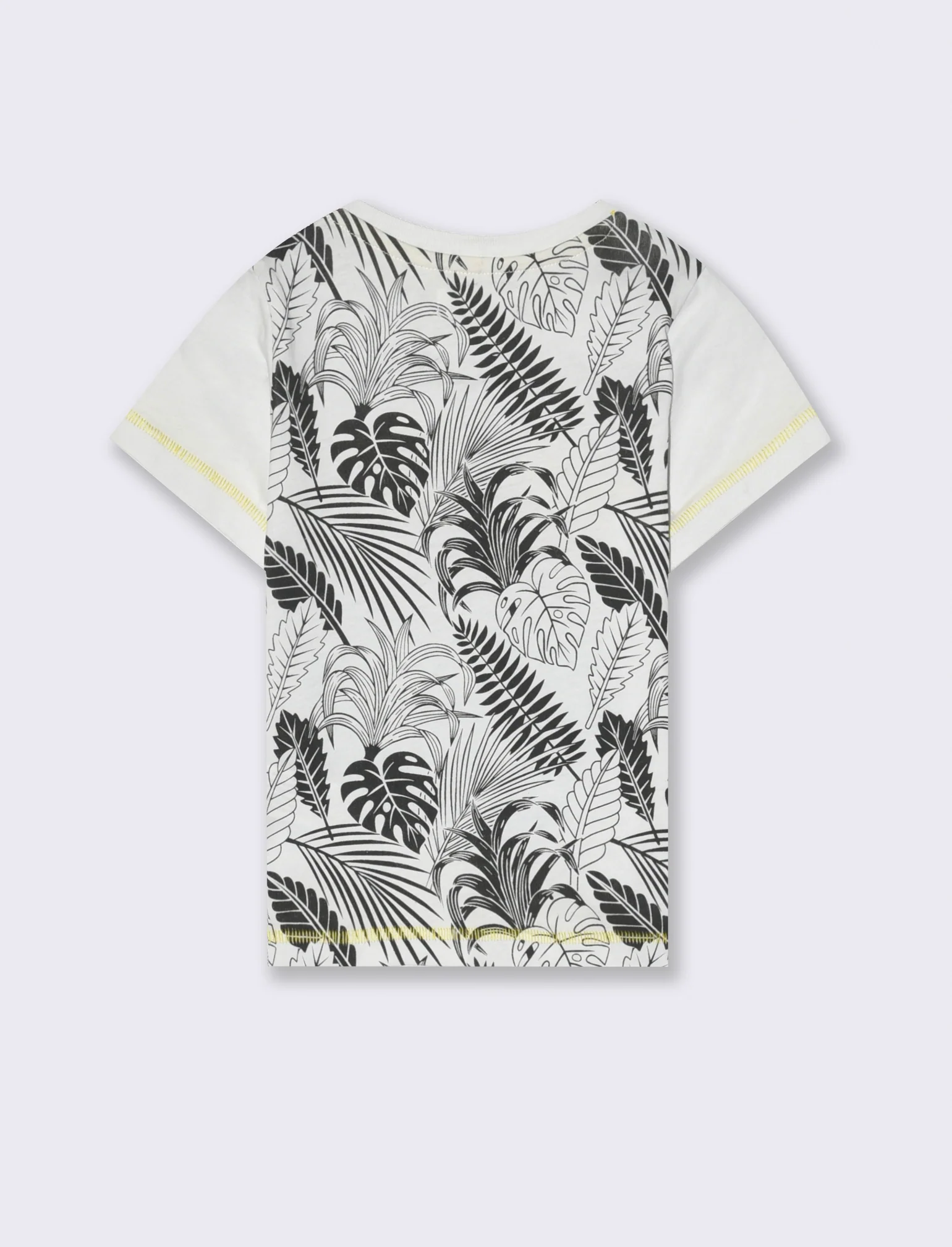 T-shirt stampa sfumata da neonato - Bianco - Image 2
