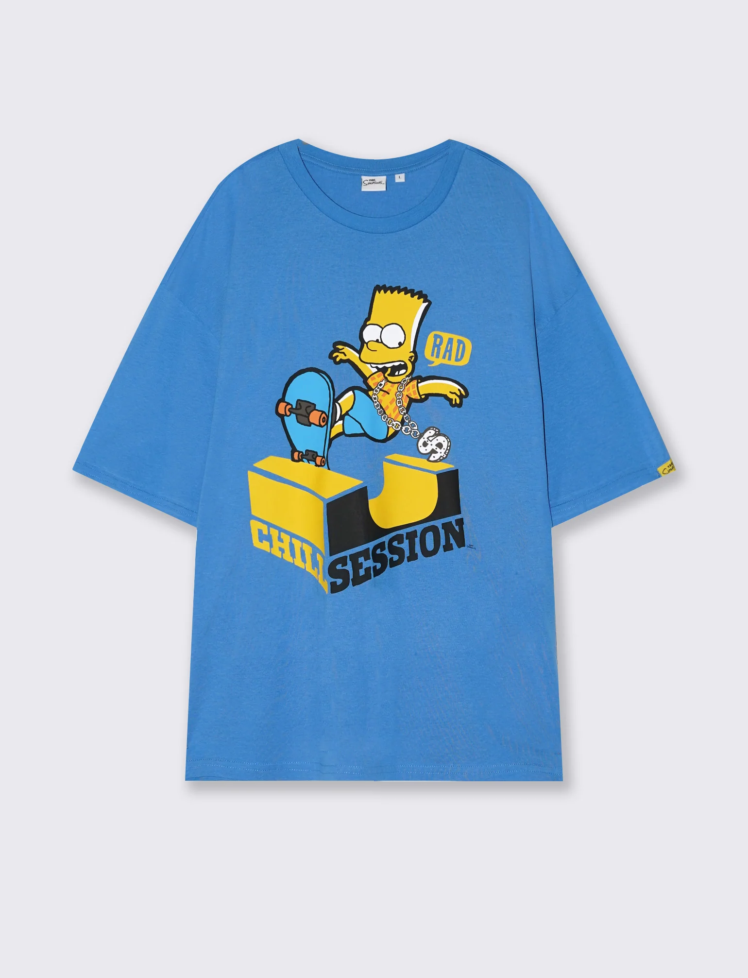 T-SHIRT STAMPA SIMPSONS - Bluette