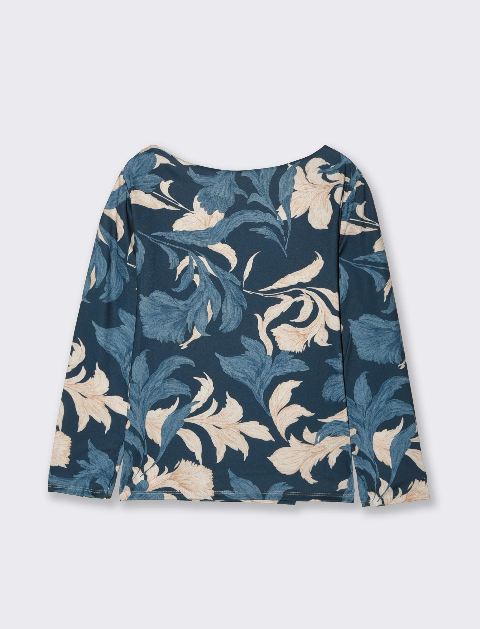 T-SHIRT STAMPATA - Blu