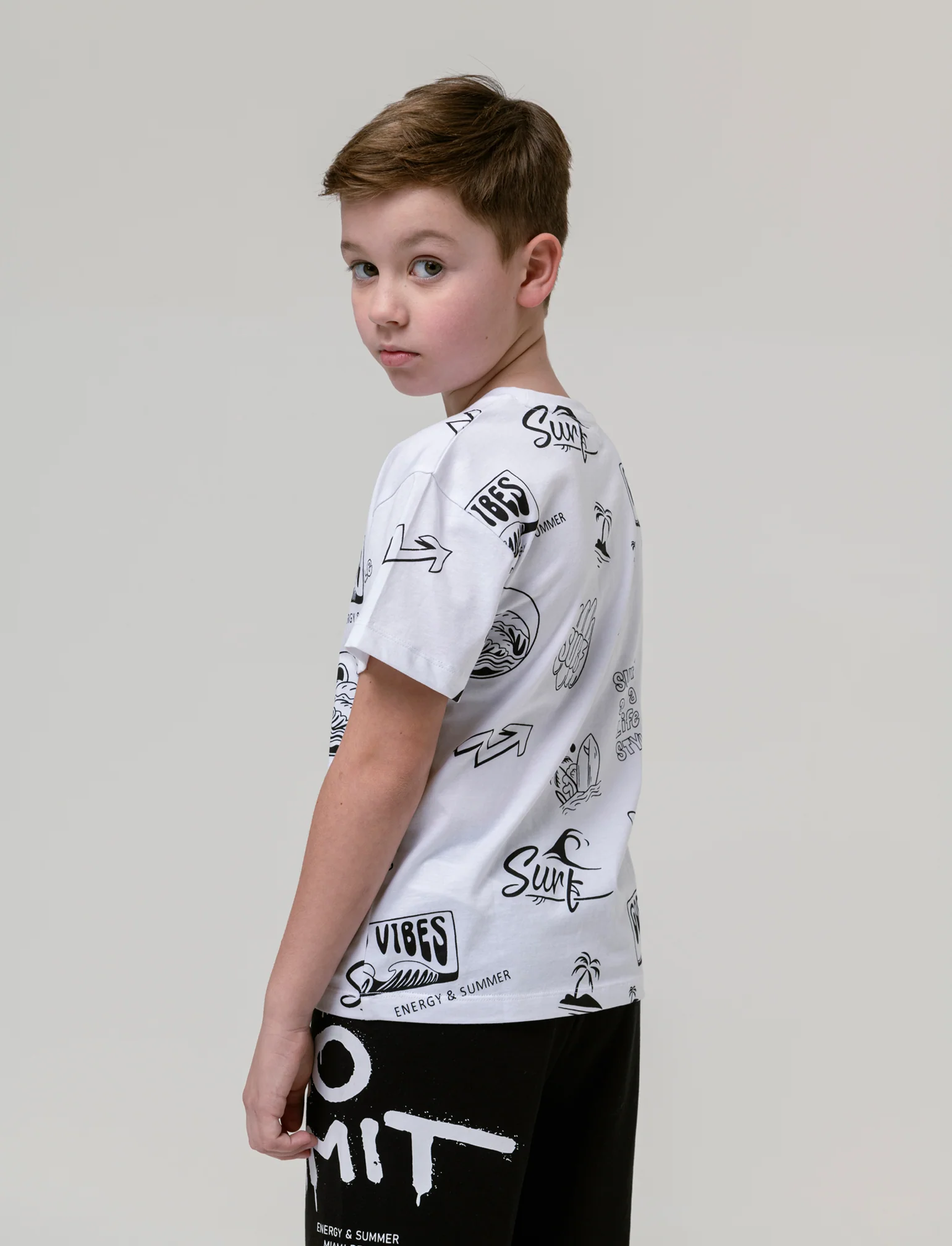 T-shirt stampata da bambino - Bianco - Image 2