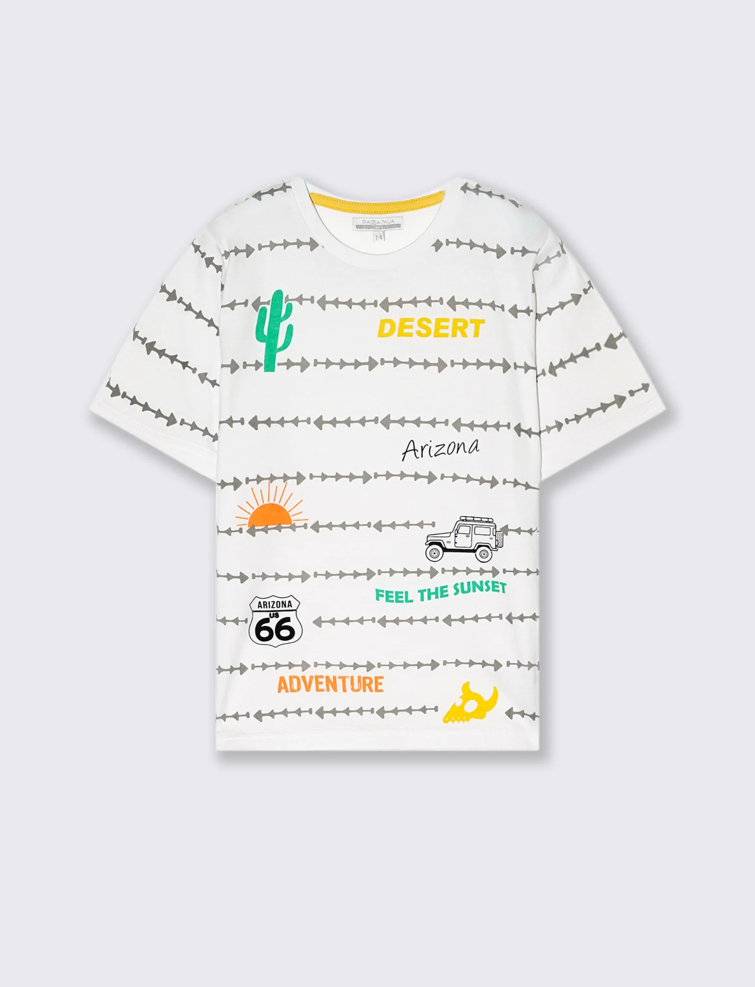 T-shirt stampata da bambino - Bianco - Image 3