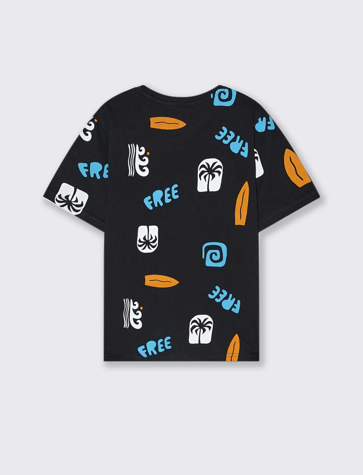T- shirt stampata da bambino - Nero - Image 4