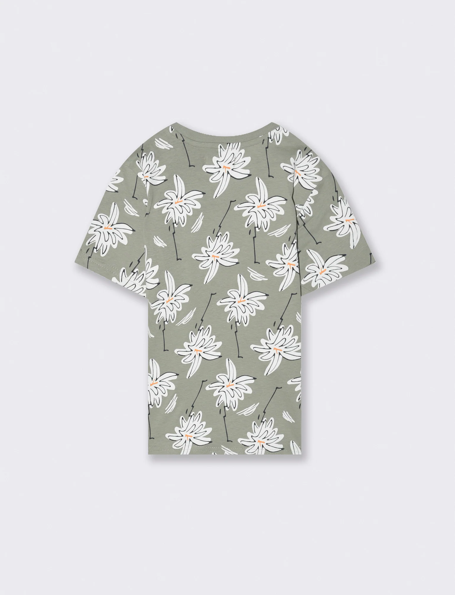 T- shirt stampata da bambino - Verde salvia - Image 4