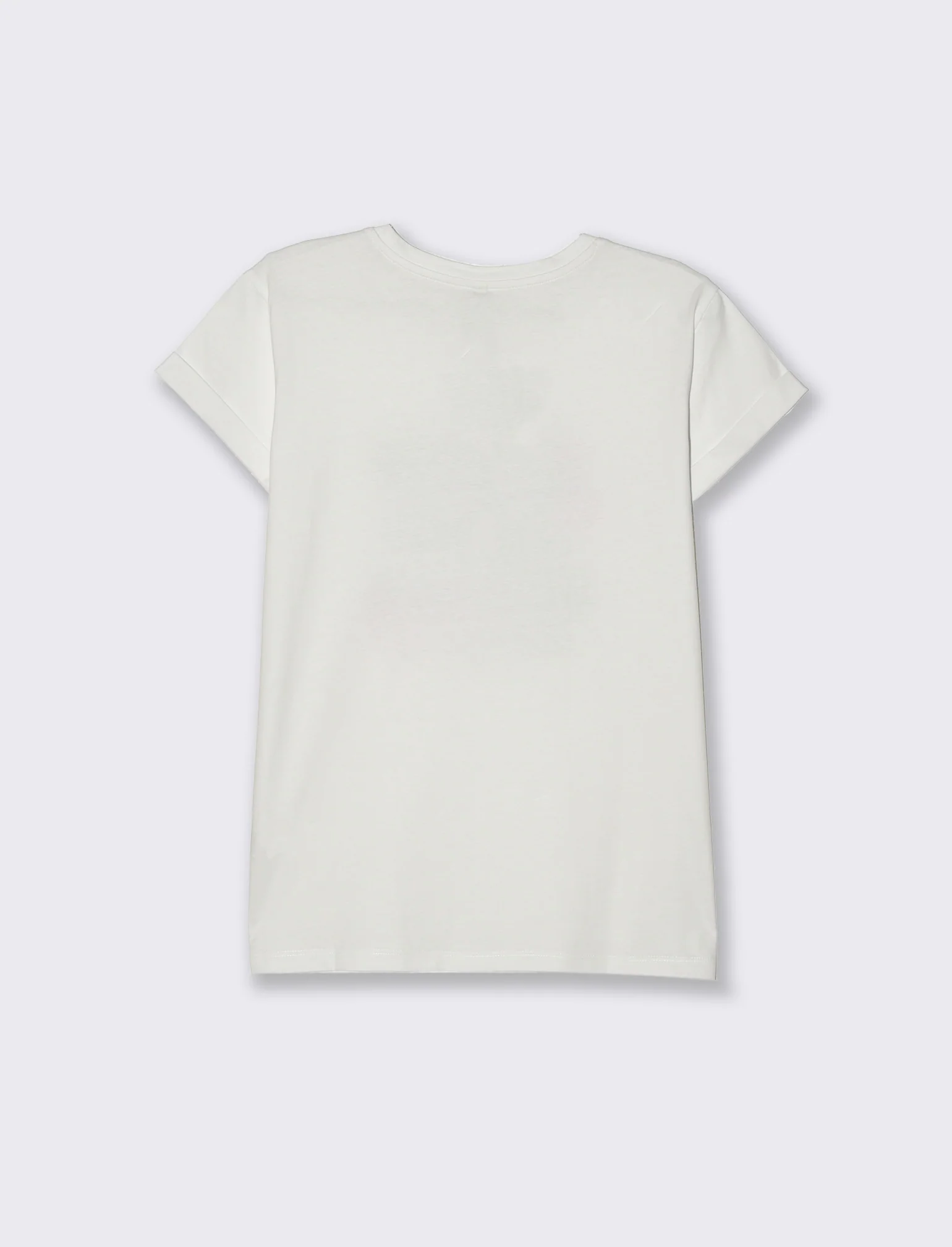 T-shirt stampata da donna - Bianco - Image 2