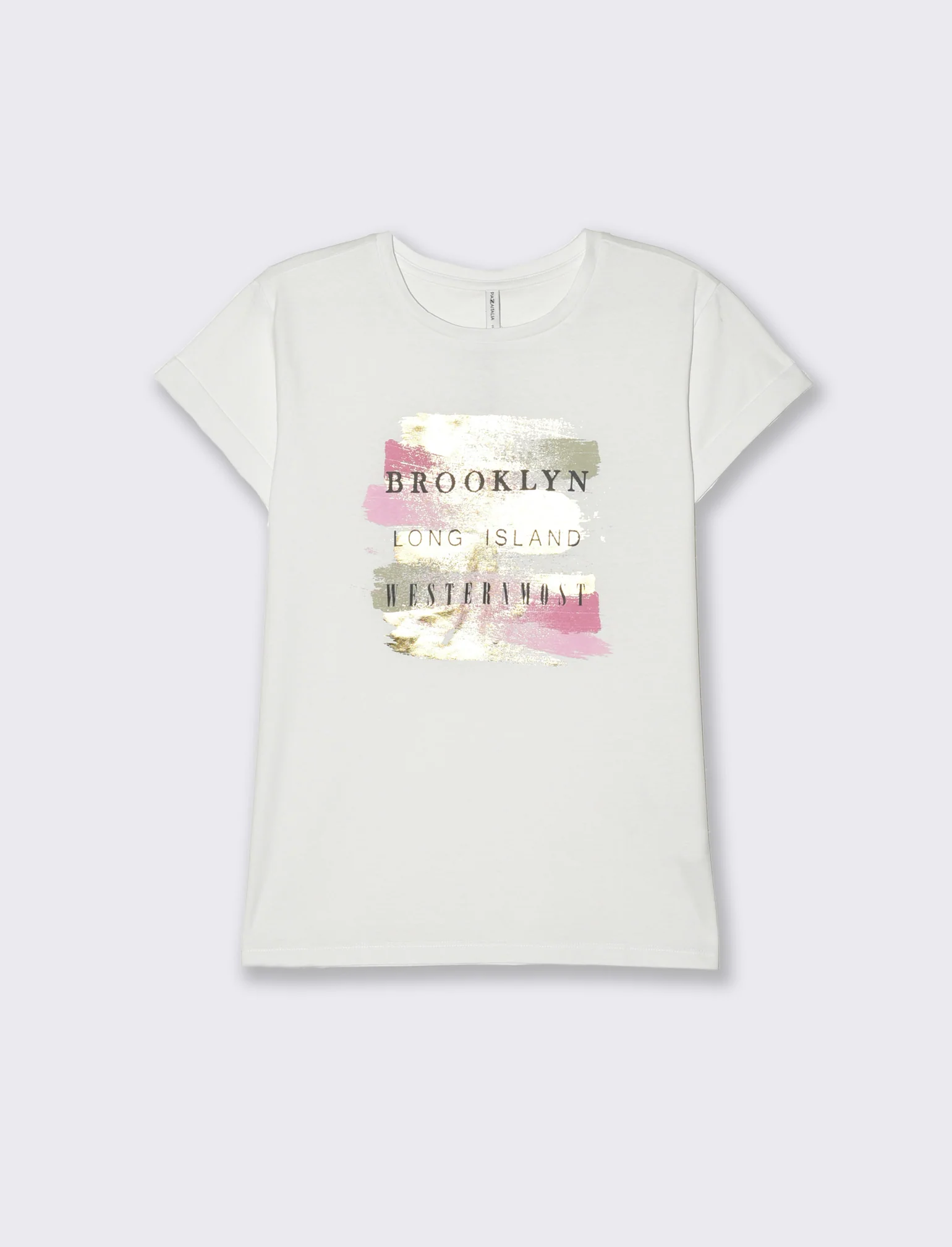 T-shirt stampata da donna - Bianco - Image 4