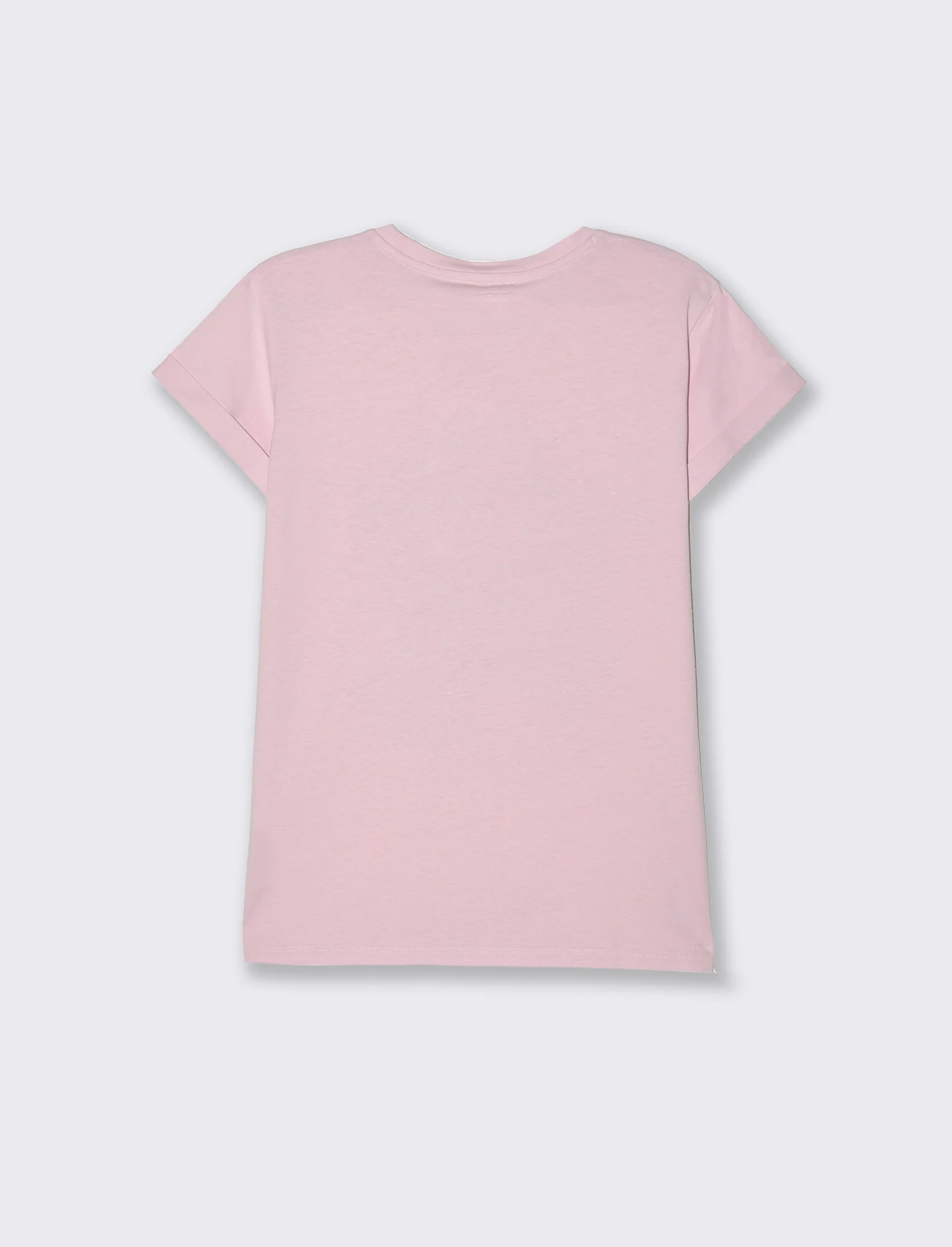 T-shirt stampata da donna - Rosa chiaro - Image 2