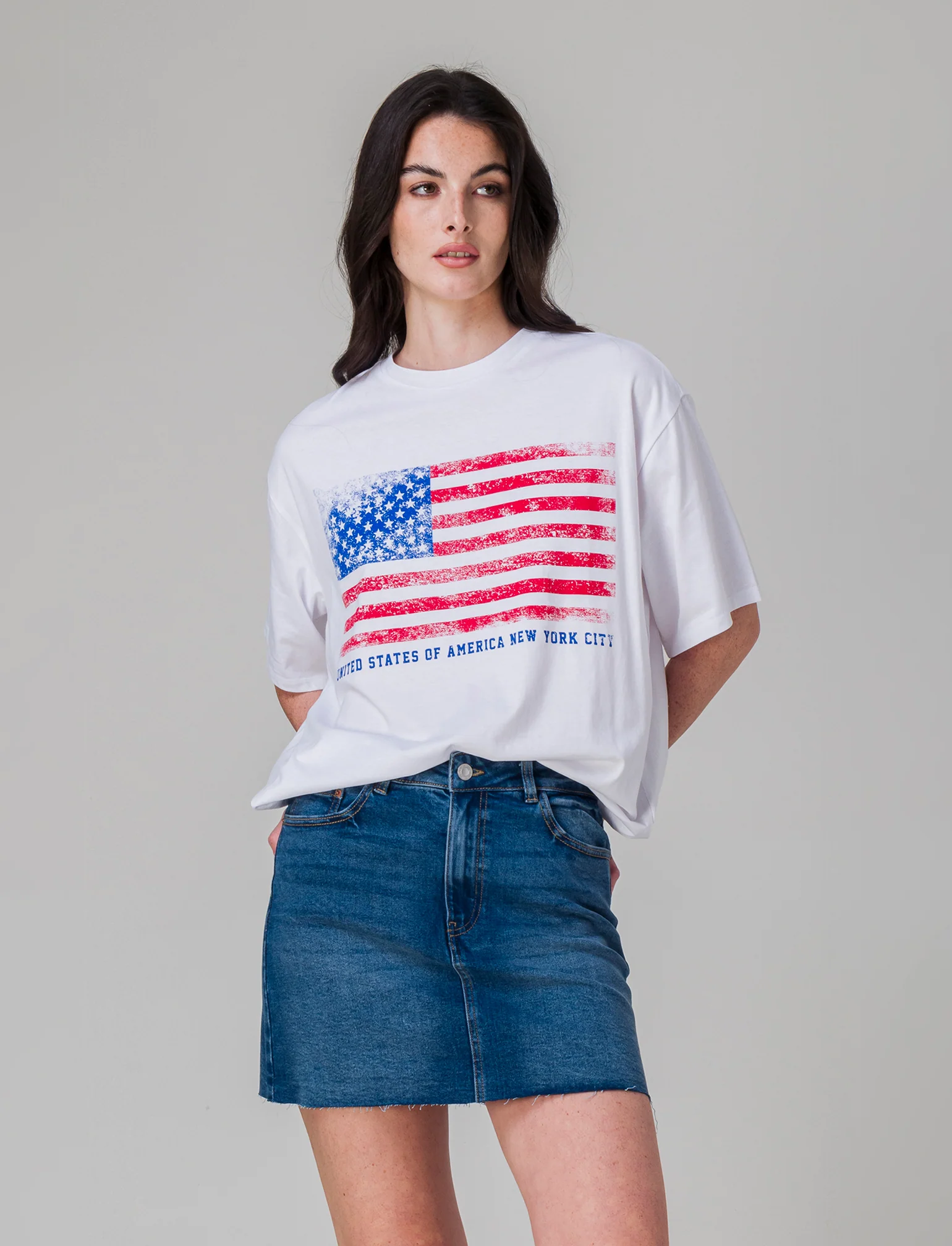 T-shirt stampata da donna - var 1