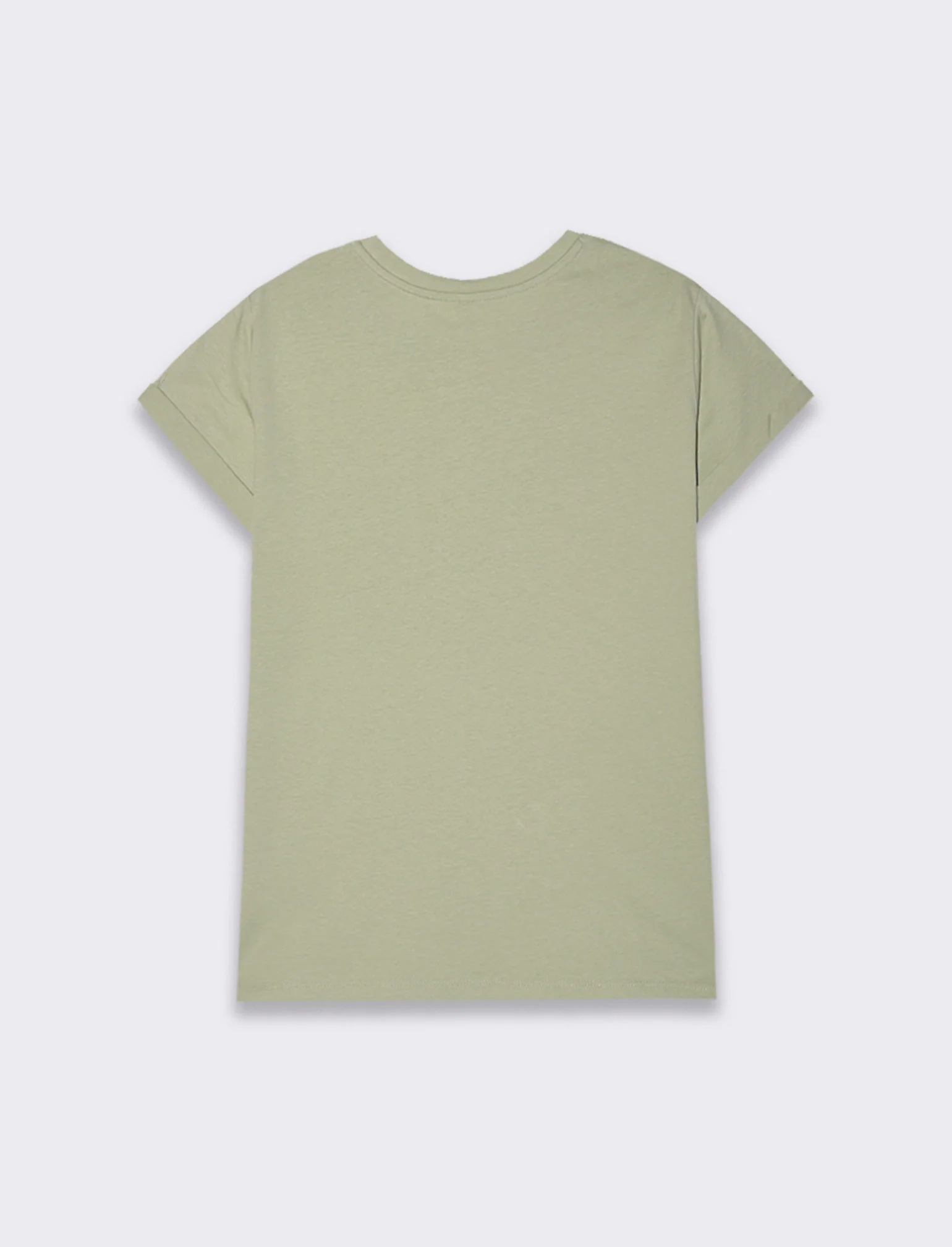 T-shirt stampata da donna - Verdino - Image 2