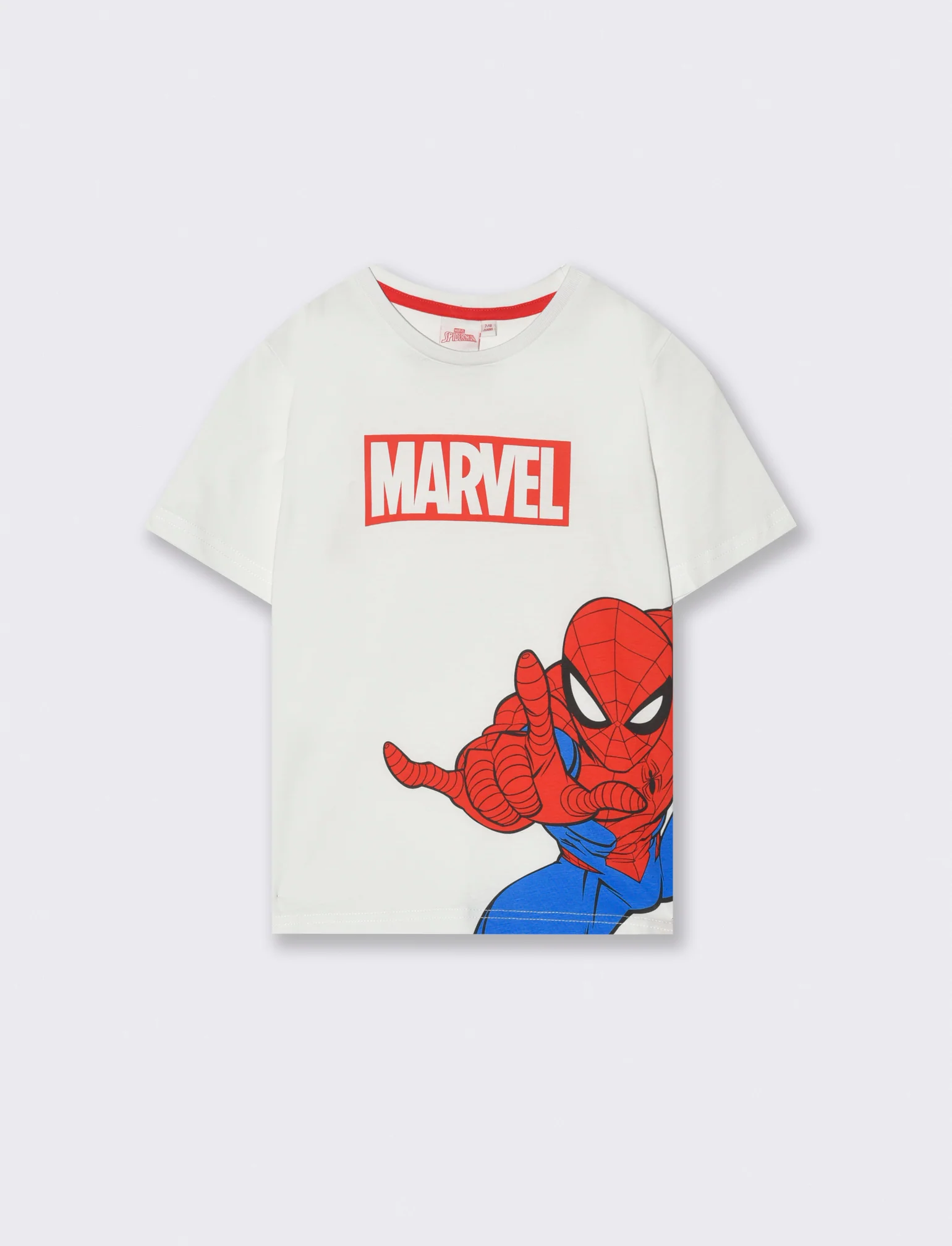 T-shirt stampata Marvel da bambino - Bianco - Image 3
