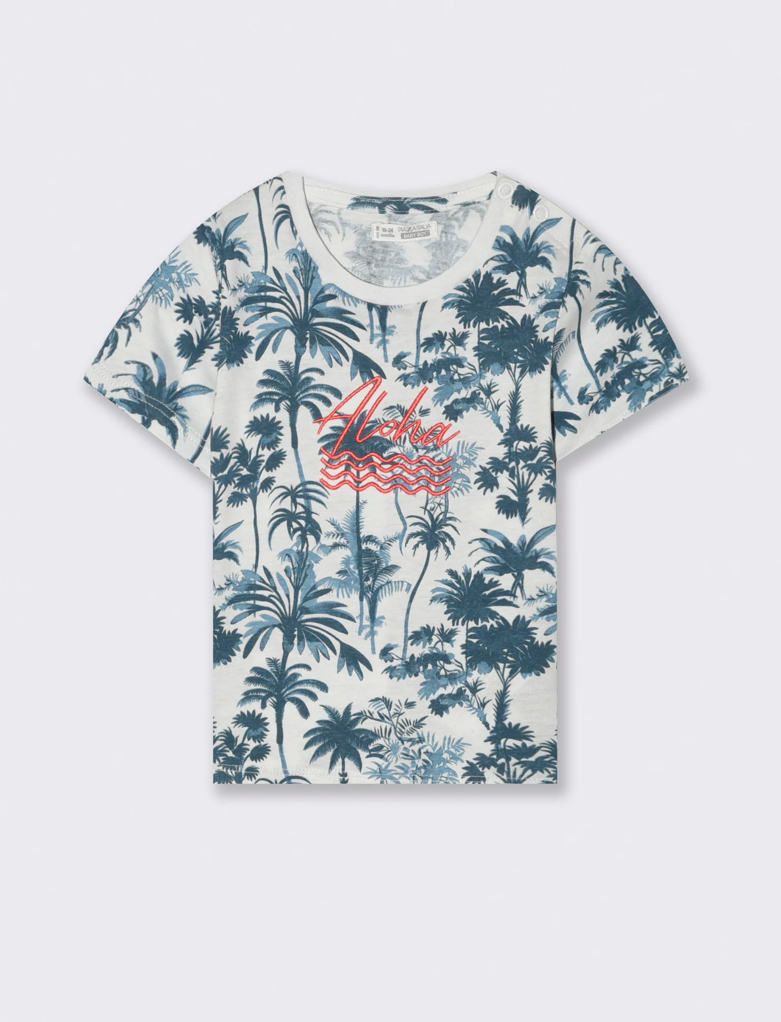 T-shirt stampata stile surf da neonato - Fantasia