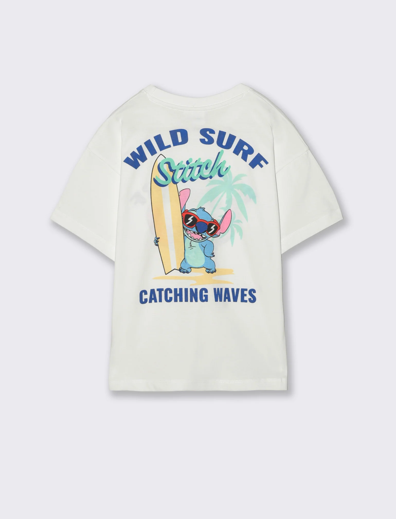 T-shirt Stich: divertente e versatile - Bianco - Image 2
