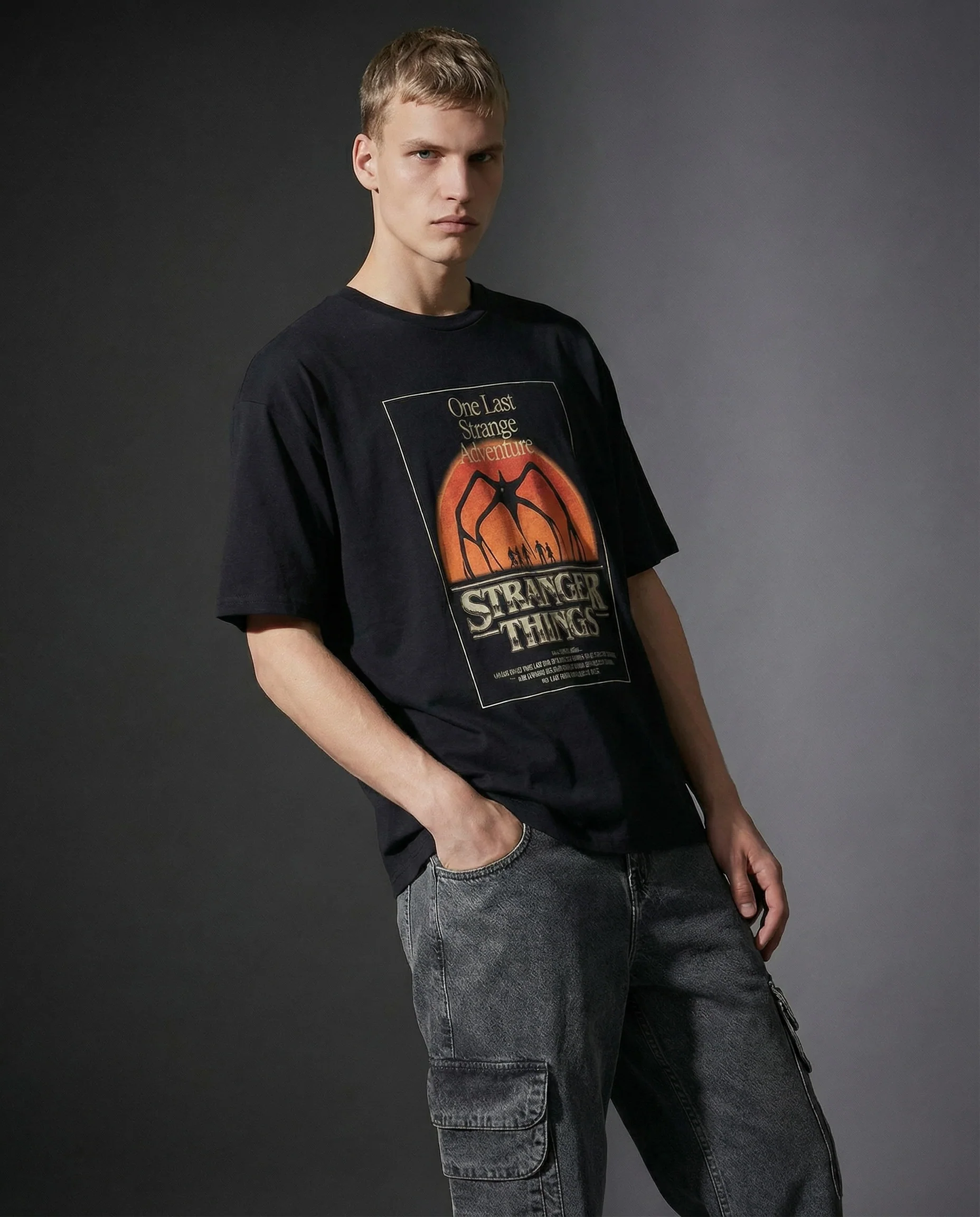 T-shirt Stranger Things con stampa esclusiva - var 1 - Image 3
