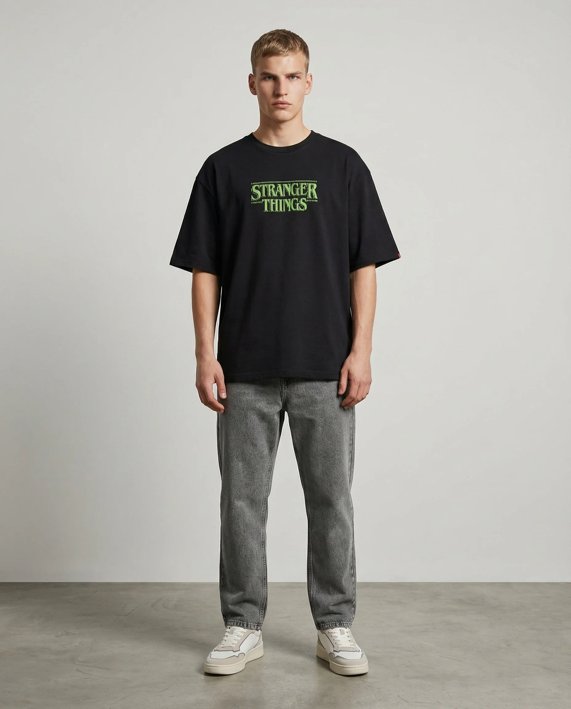 T-shirt Stranger Things con stampa esclusiva - var 2 - Image 4