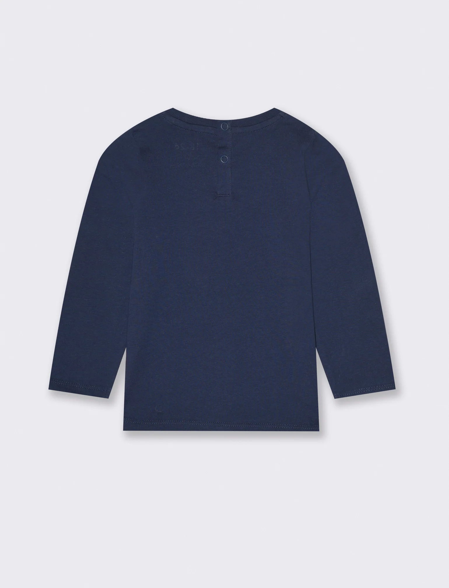 T shirt tinta unita - Blu - Image 2
