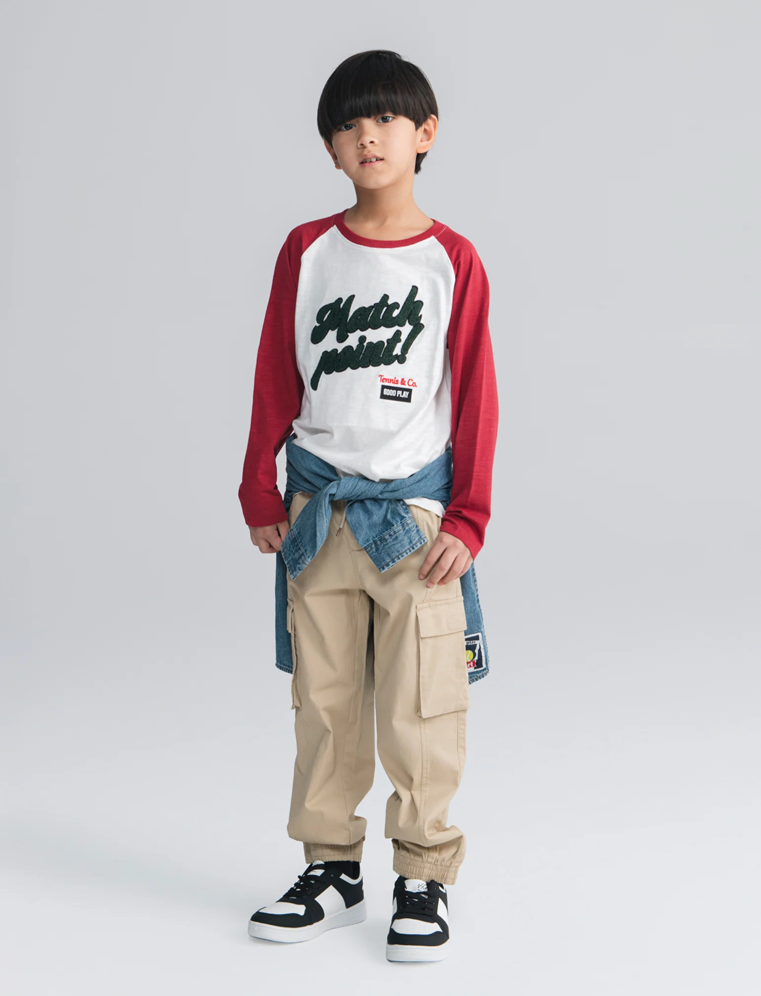 T-shirt varsity in jersey con stampa college - Bianco latte - Image 4