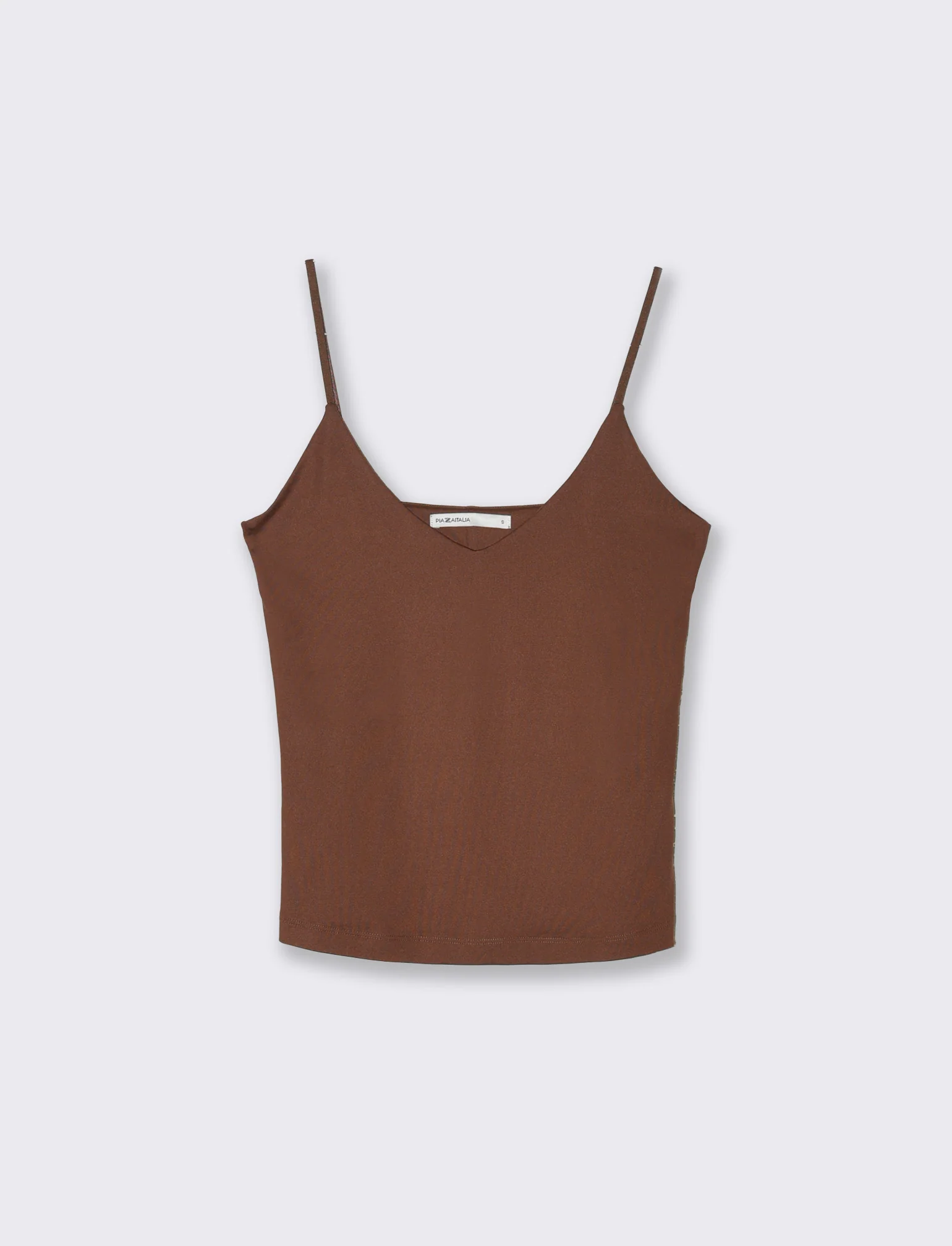 Top basico da donna - Caffe' - Image 4