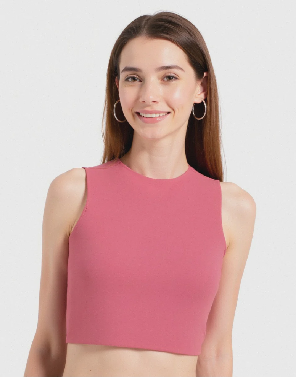 Top basico da donna - Geranio