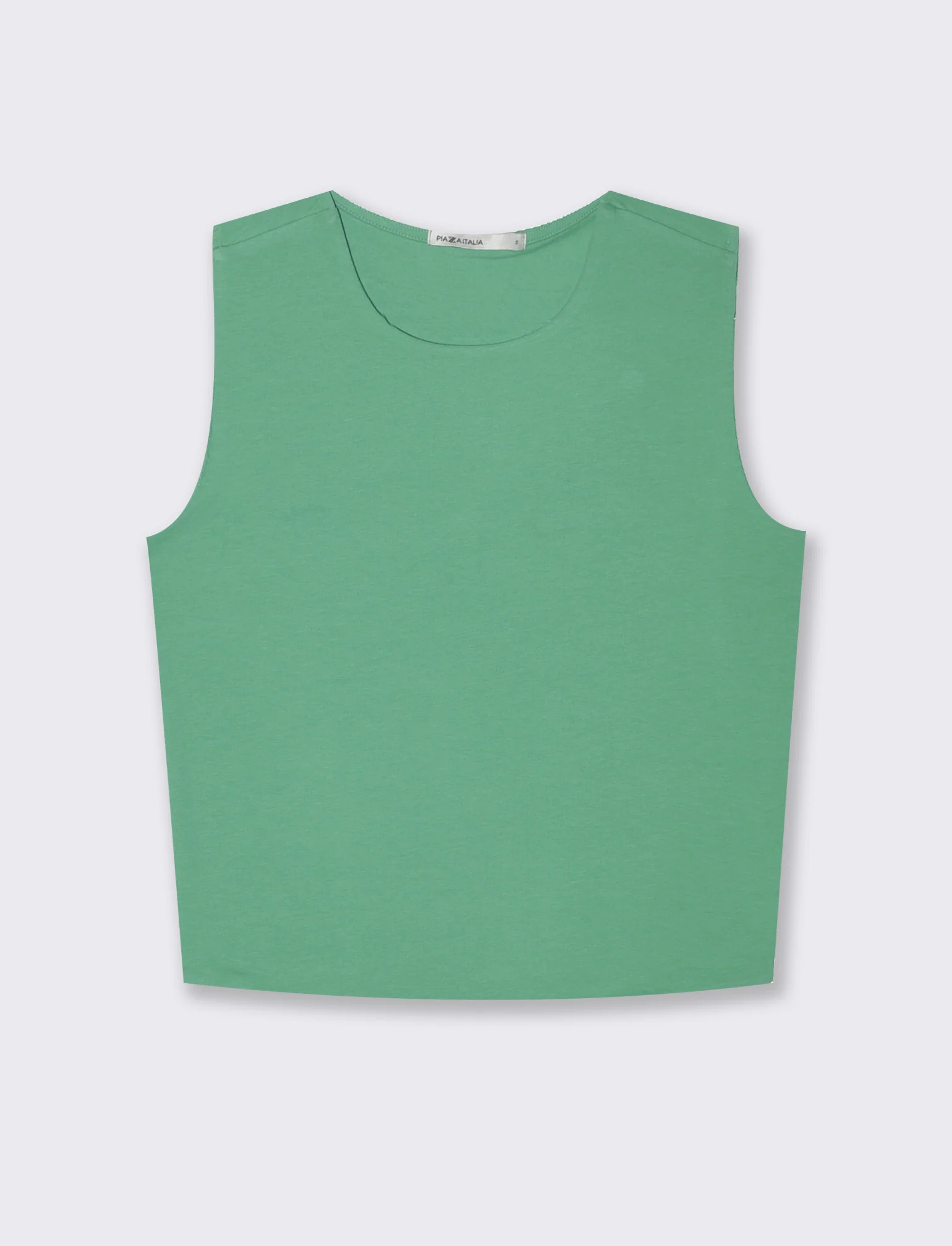 Top basico da donna - Verde smeraldo - Image 2
