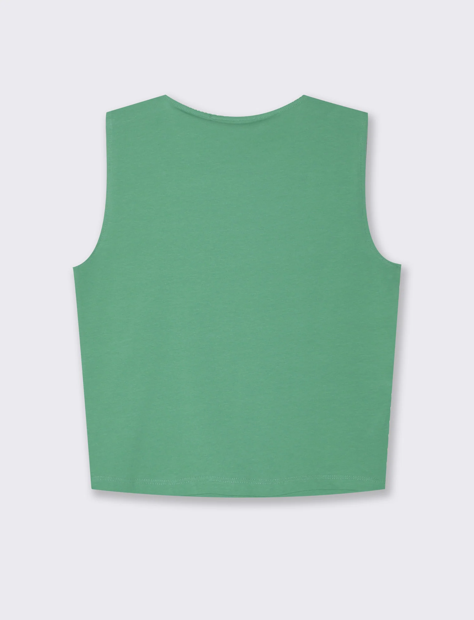 Top basico da donna - Verde smeraldo - Image 3