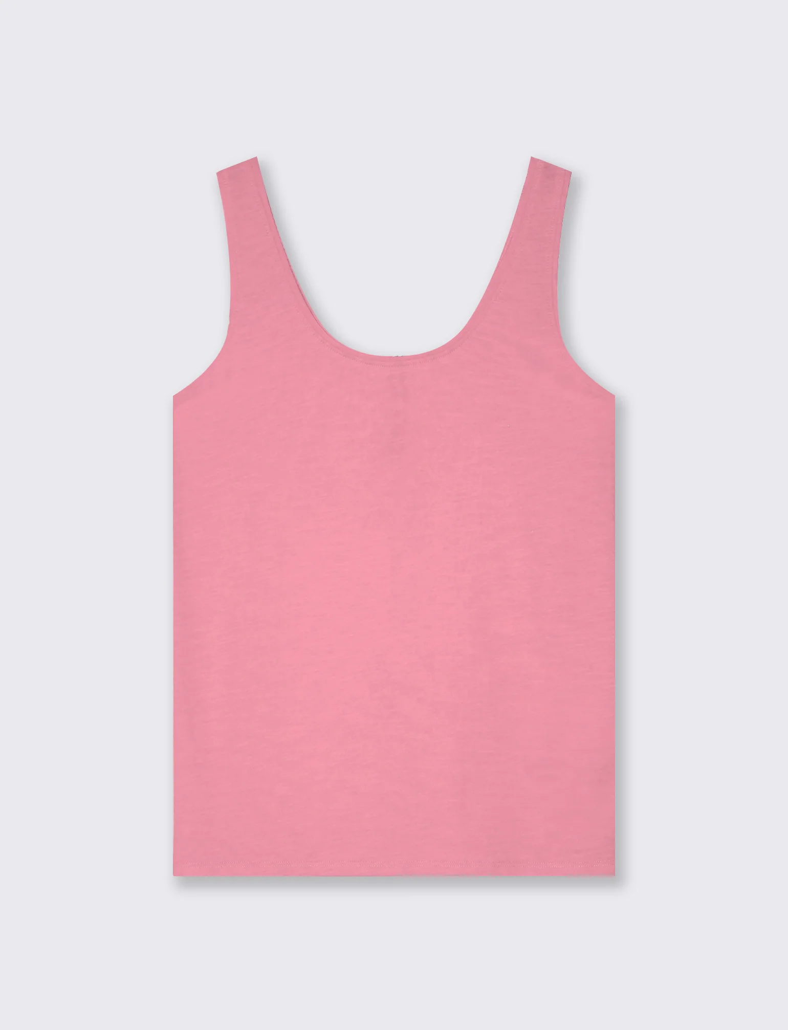Top Basico in Cotone - Rosa big bubble - Image 2
