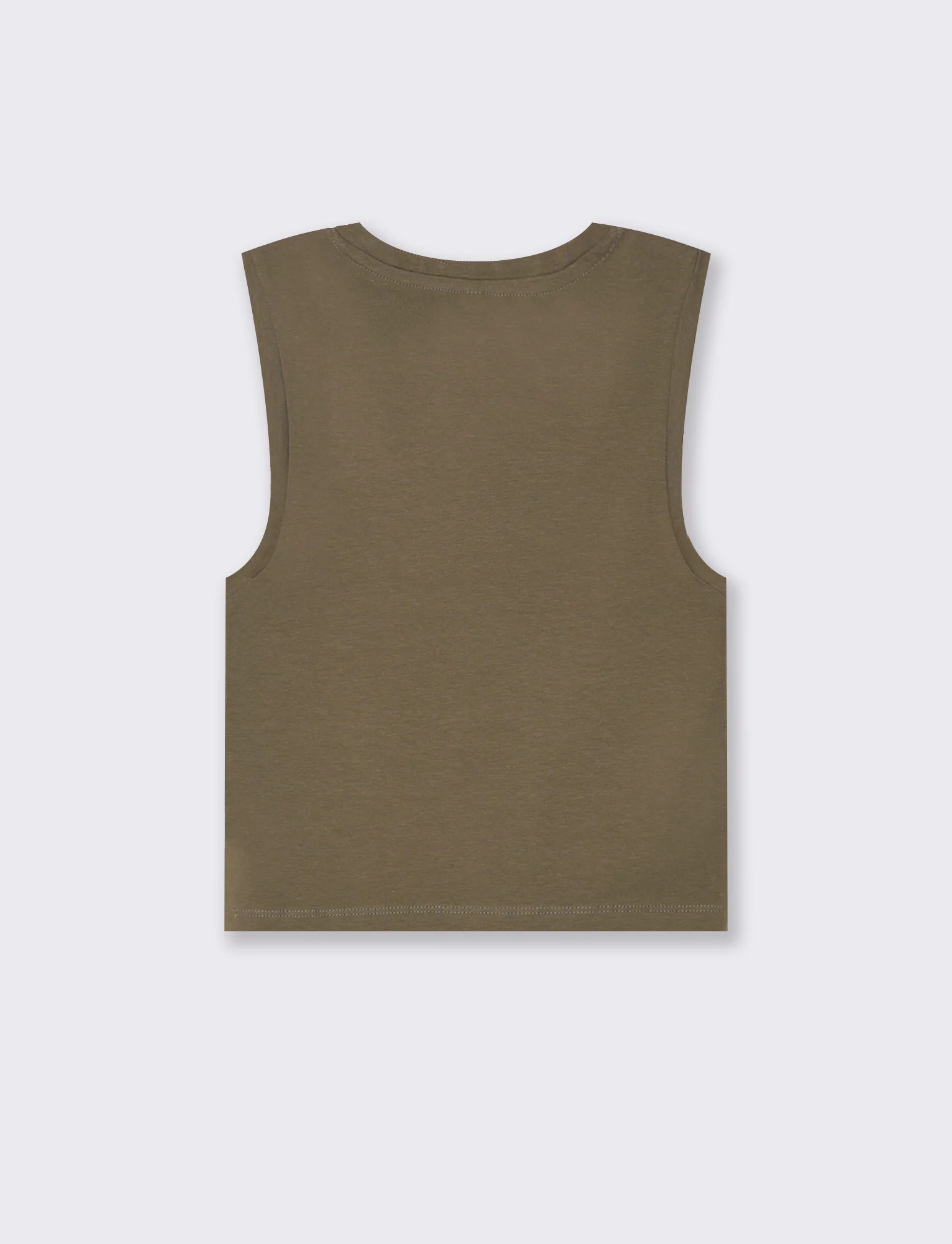 Top canottiera crop da donna - Verde salvia - Image 2