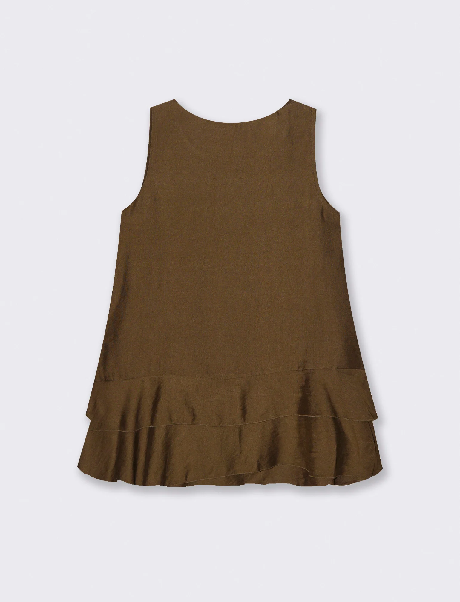Top con balza e collana - Moro - Image 2