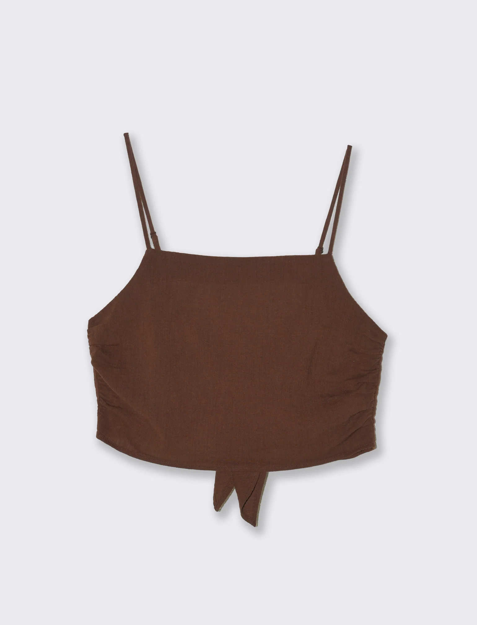 Top con chiusura a fiocco da donna - Caffe' - Image 2