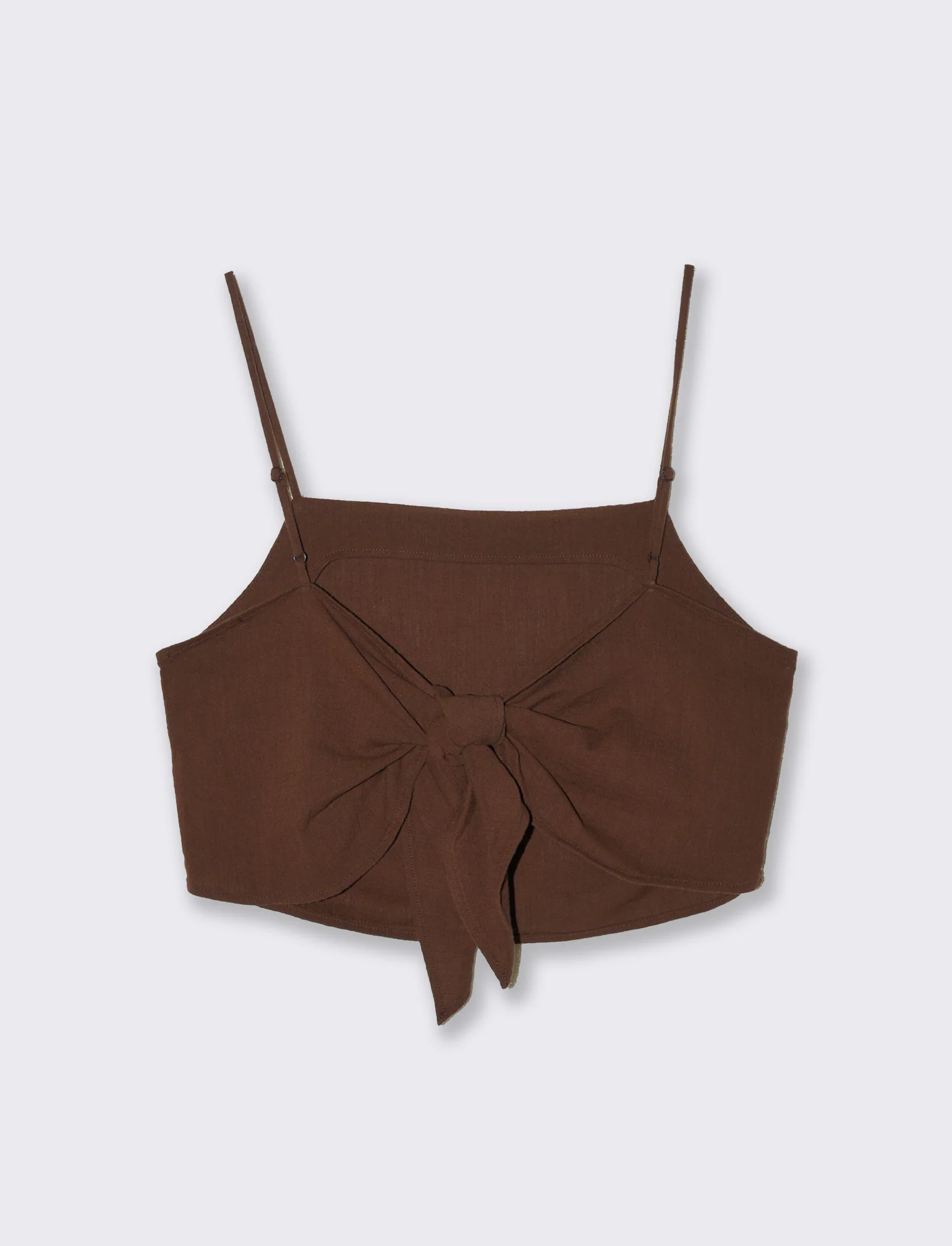 Top con chiusura a fiocco da donna - Caffe' - Image 3